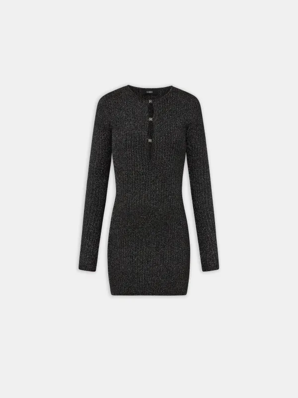 WOMEN - WOMEN'S MA HARDWARE MINI DRESS - Black sold by AMIRI