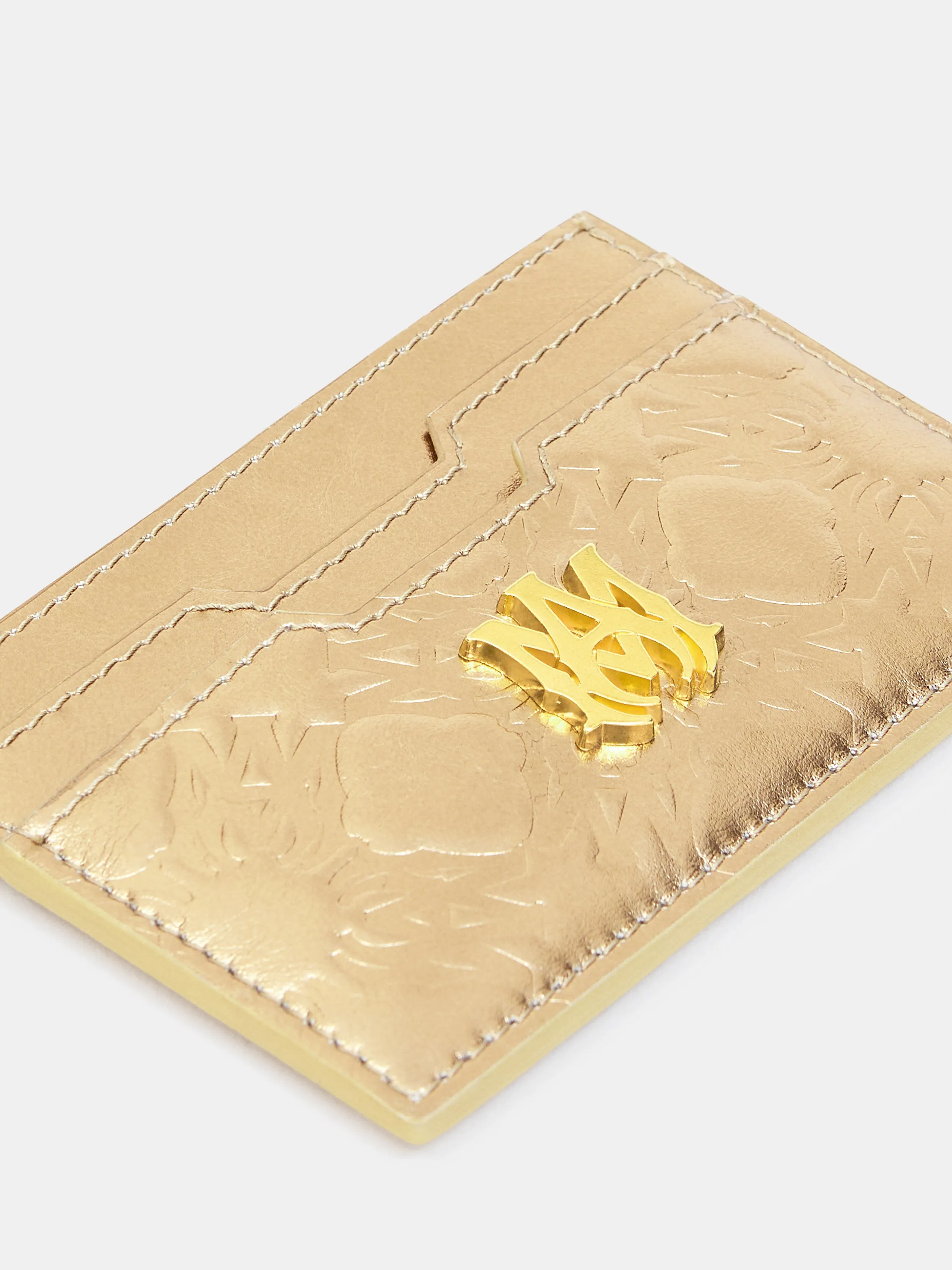 MA QUAD FOIL CARD HOLDER - Champagne sold by AMIRI product image thumbnail 3