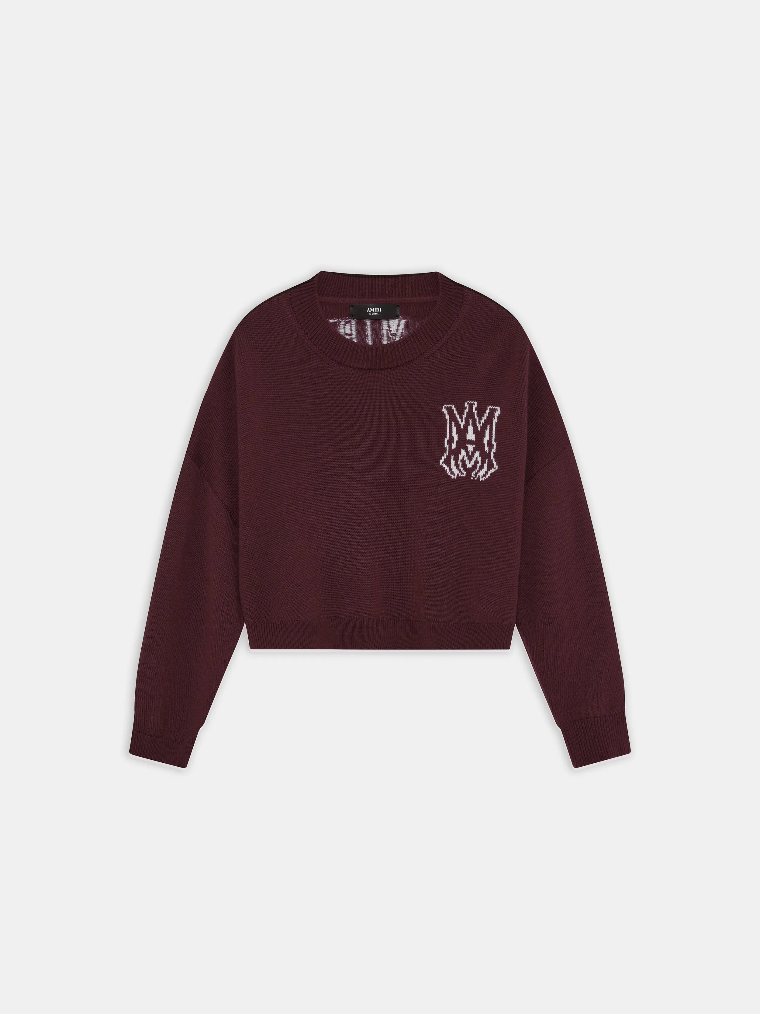 WOMEN - WOMEN'S MA CREW - Aged Port sold by AMIRI