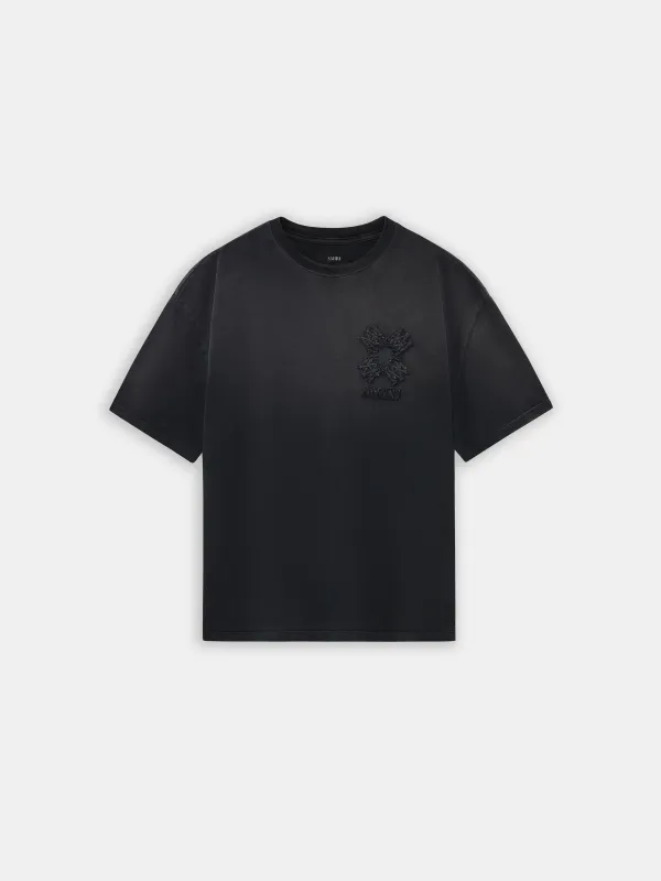 MA QUAD OVERSIZED TEE - Black sold by AMIRI