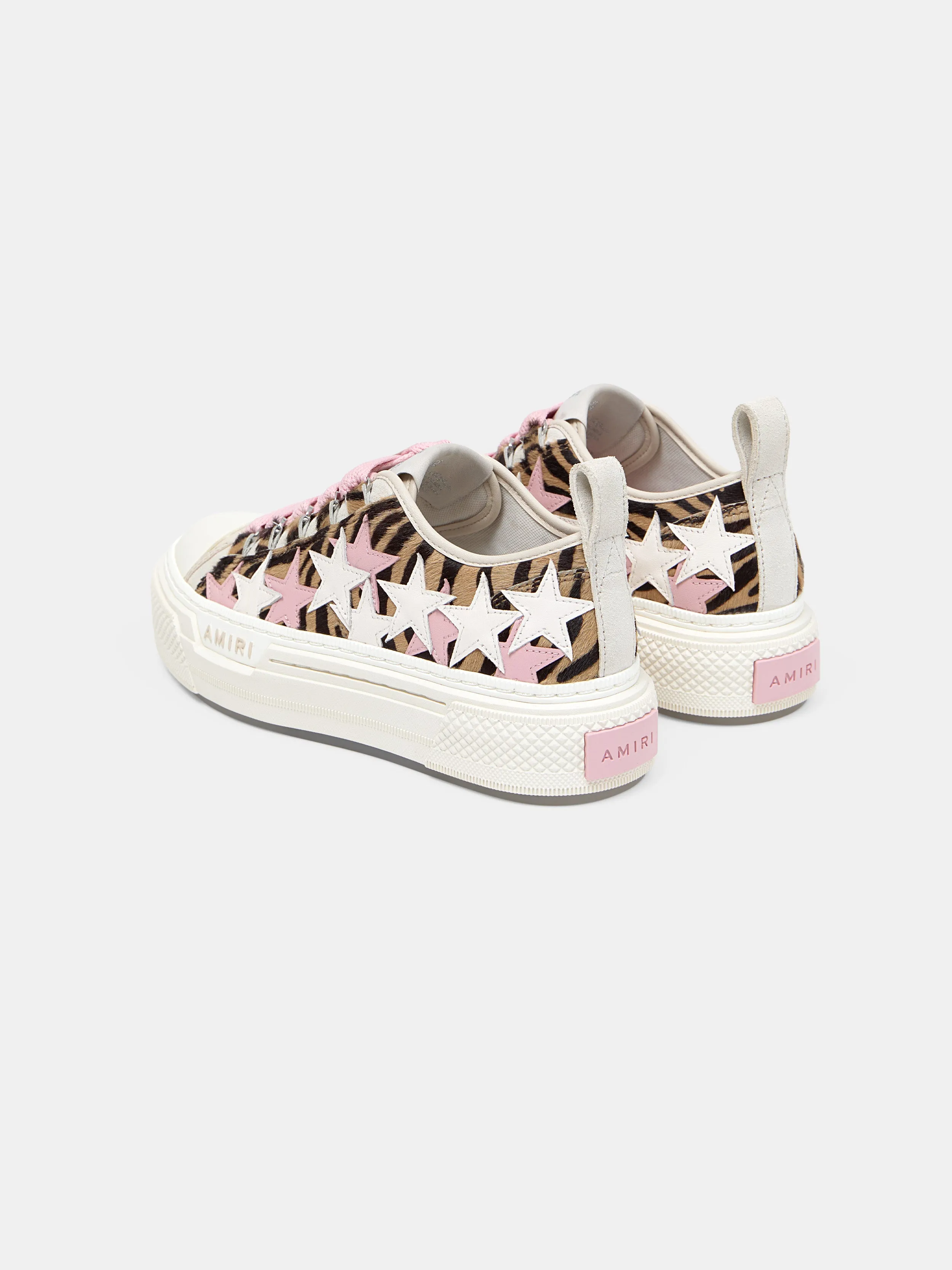 WOMEN - WOMEN'S ZEBRA STARS COURT LOW - Pink sold by AMIRI product image thumbnail 4