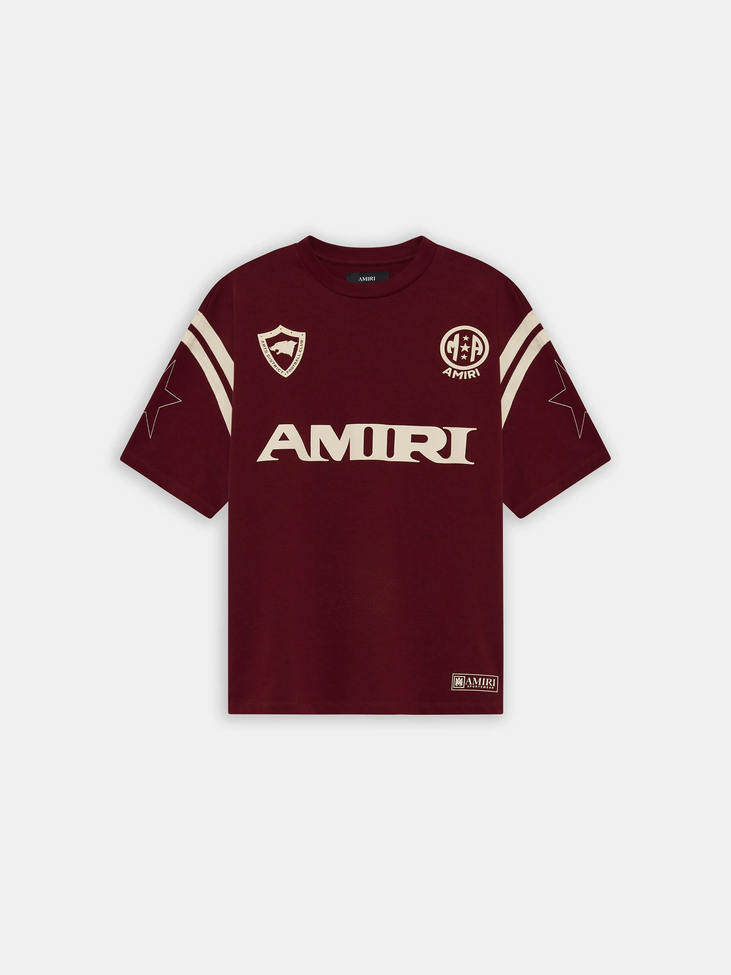 AMIRI SPORT OVERSIZED TEE - Aged Port sold by AMIRI