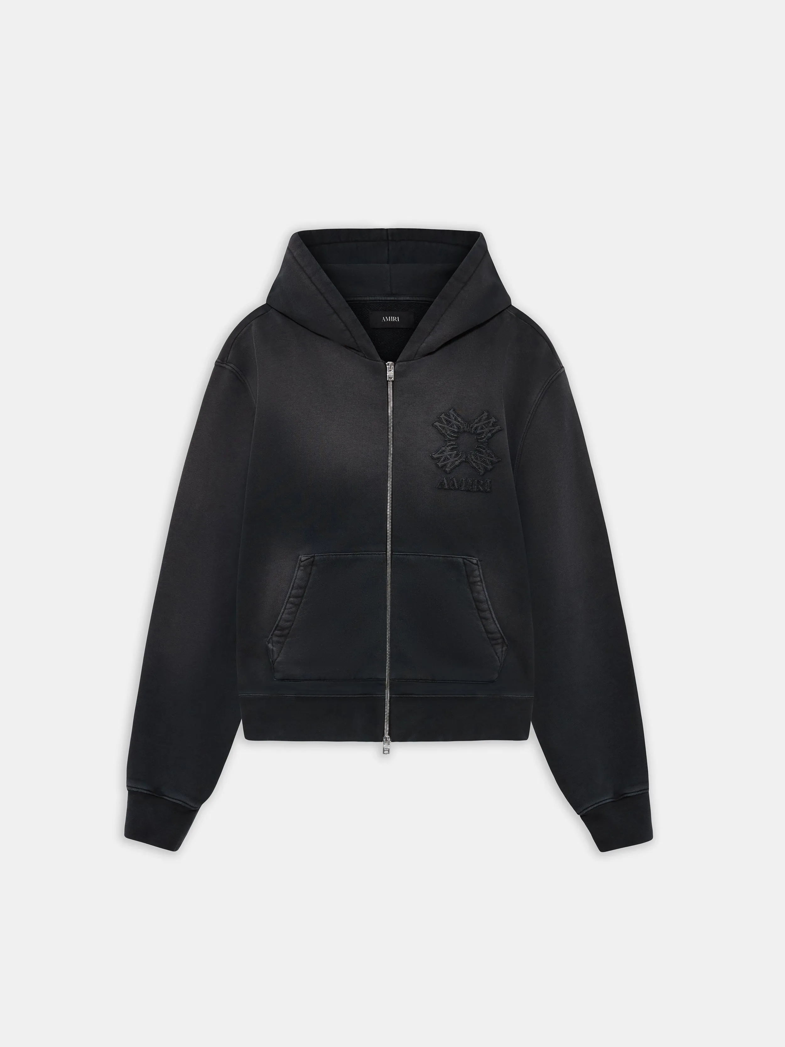 MA QUAD ZIP HOODIE - Black sold by AMIRI