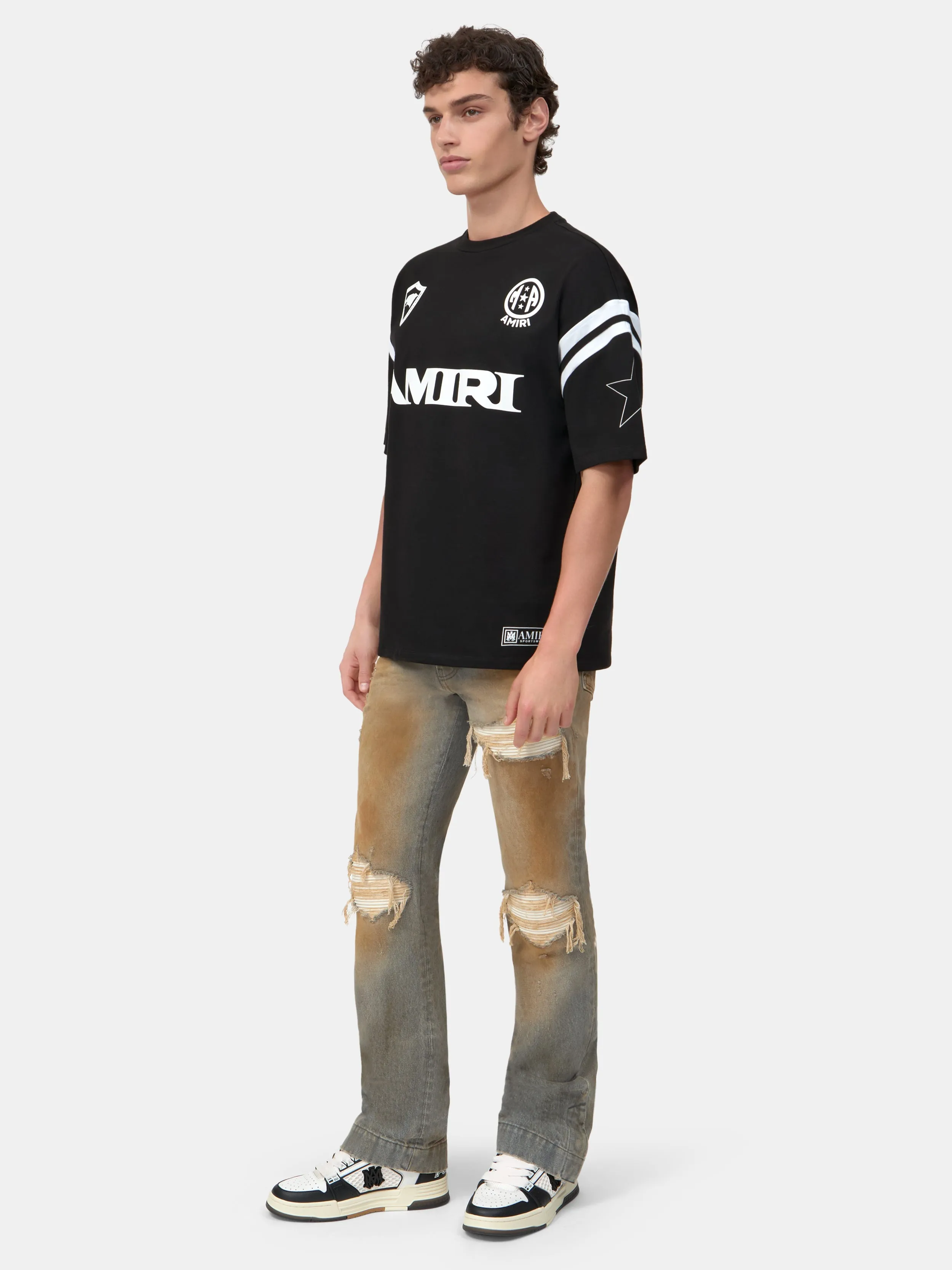 AMIRI SPORT OVERSIZED TEE - Black sold by AMIRI product image thumbnail 3