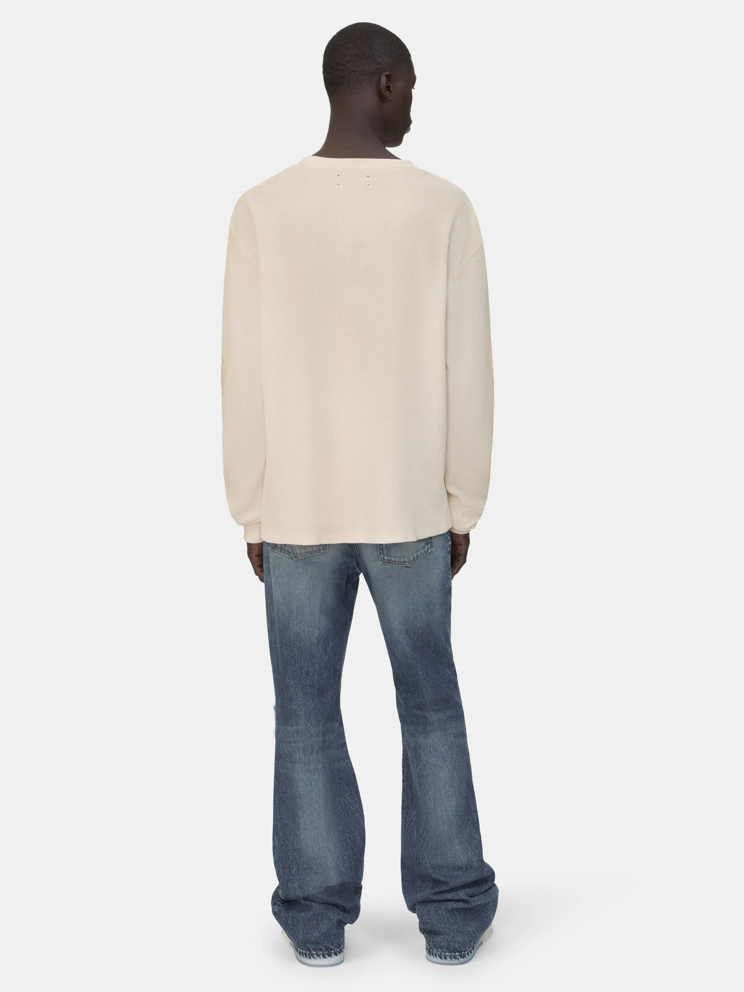 BONES LONG SLEEVE TEE - Ivory sold by AMIRI product image thumbnail 4