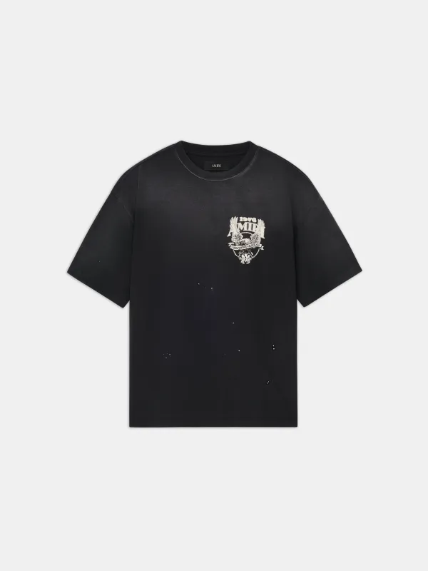 AMIRI EAGLE OVERSIZED TEE - Black sold by AMIRI