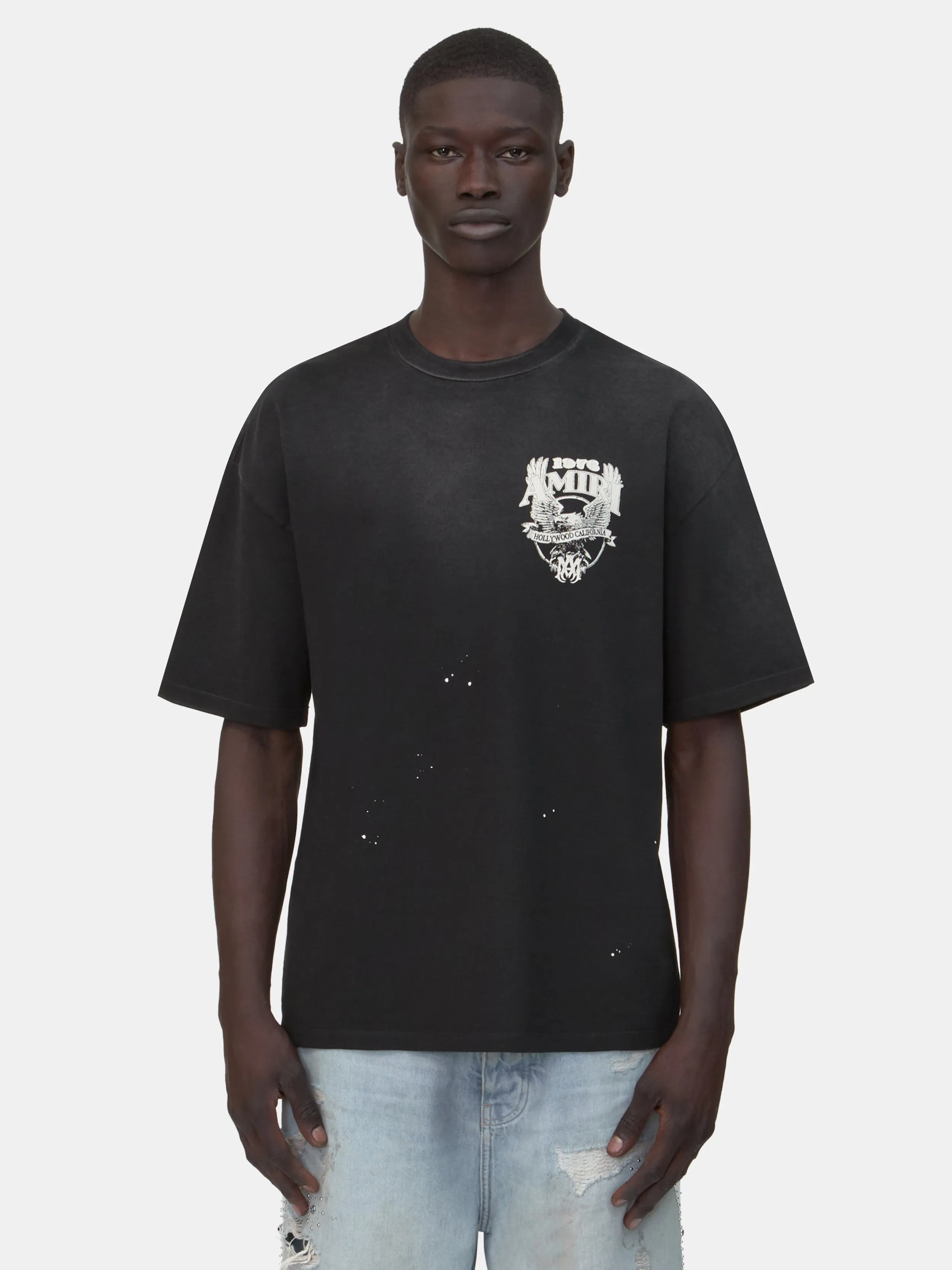 AMIRI EAGLE OVERSIZED TEE - Black sold by AMIRI product image thumbnail 2