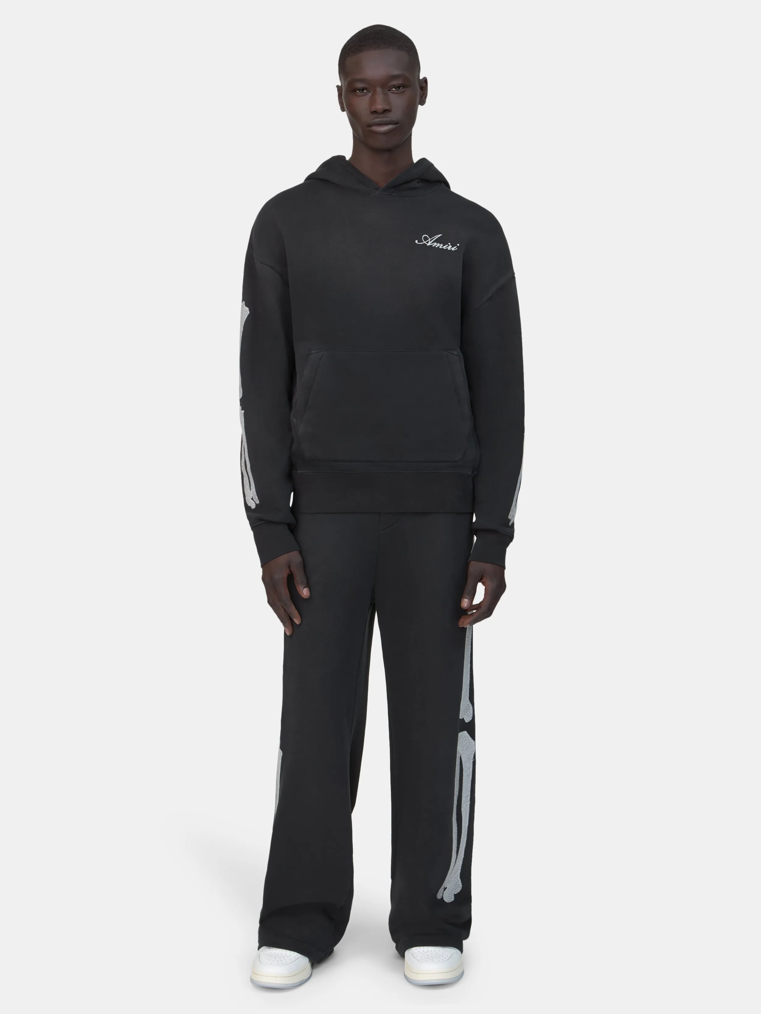 BONES OVERSIZED HOODIE - Black sold by AMIRI product image thumbnail 2