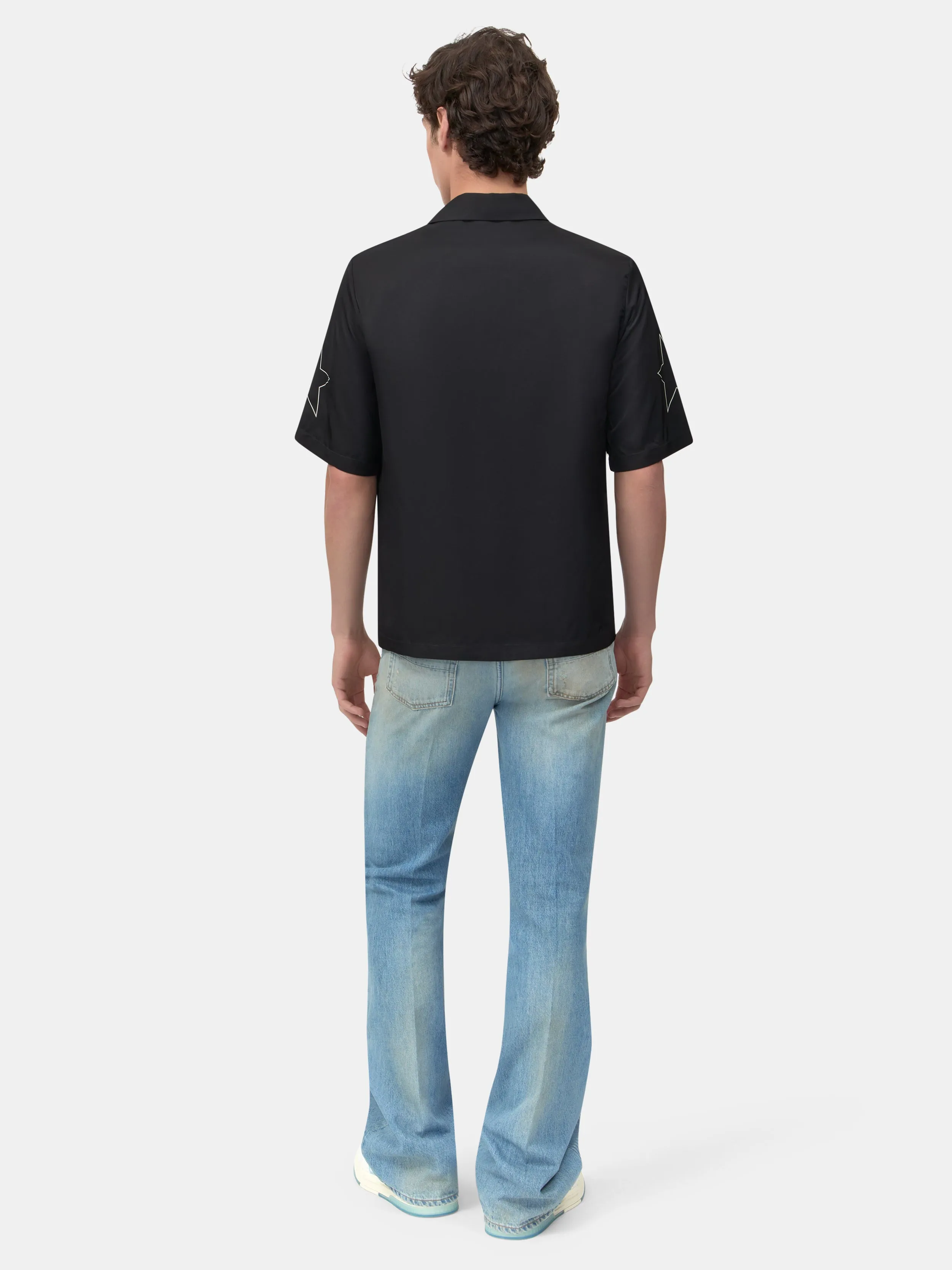 AMIRI SPORT CAMP SHIRT - Black sold by AMIRI product image thumbnail 4