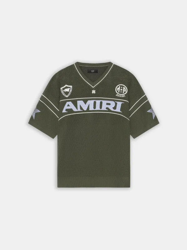AMIRI SPORT JERSEY - Dark Sage sold by AMIRI