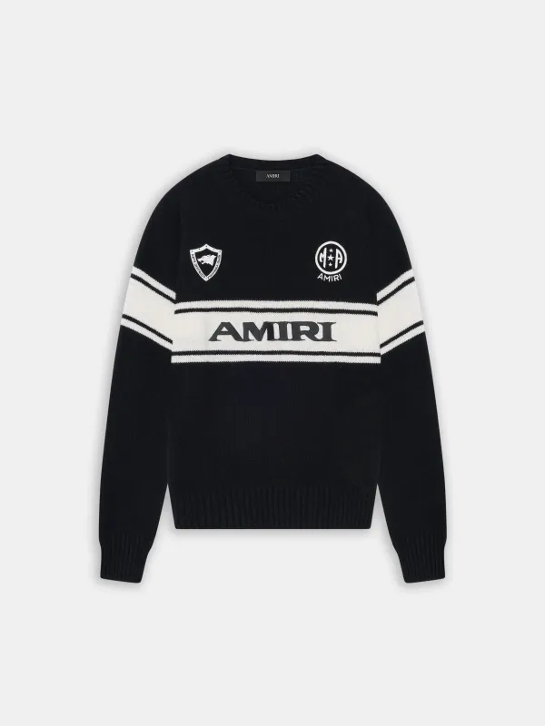 AMIRI SPORT SWEATER - Black sold by AMIRI