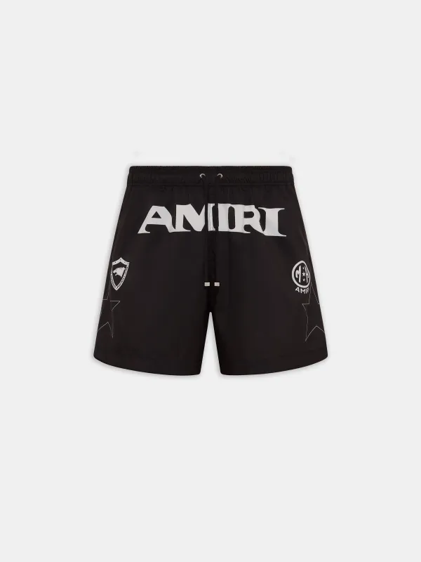 AMIRI SPORT SWIM TRUNK - Black sold by undefined