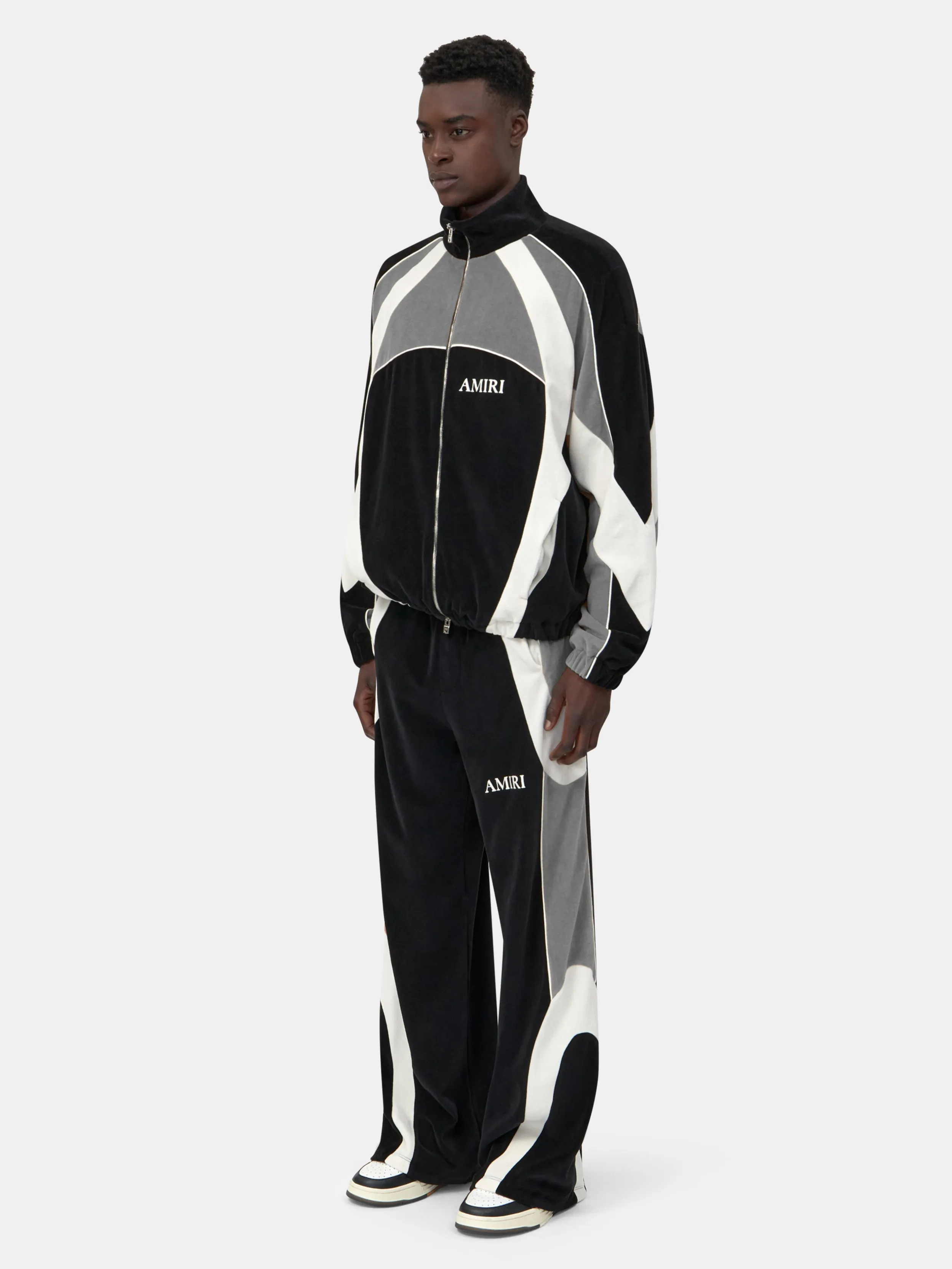 OVERSIZED PANEL TRACK PANT - Black sold by AMIRI product image thumbnail 3