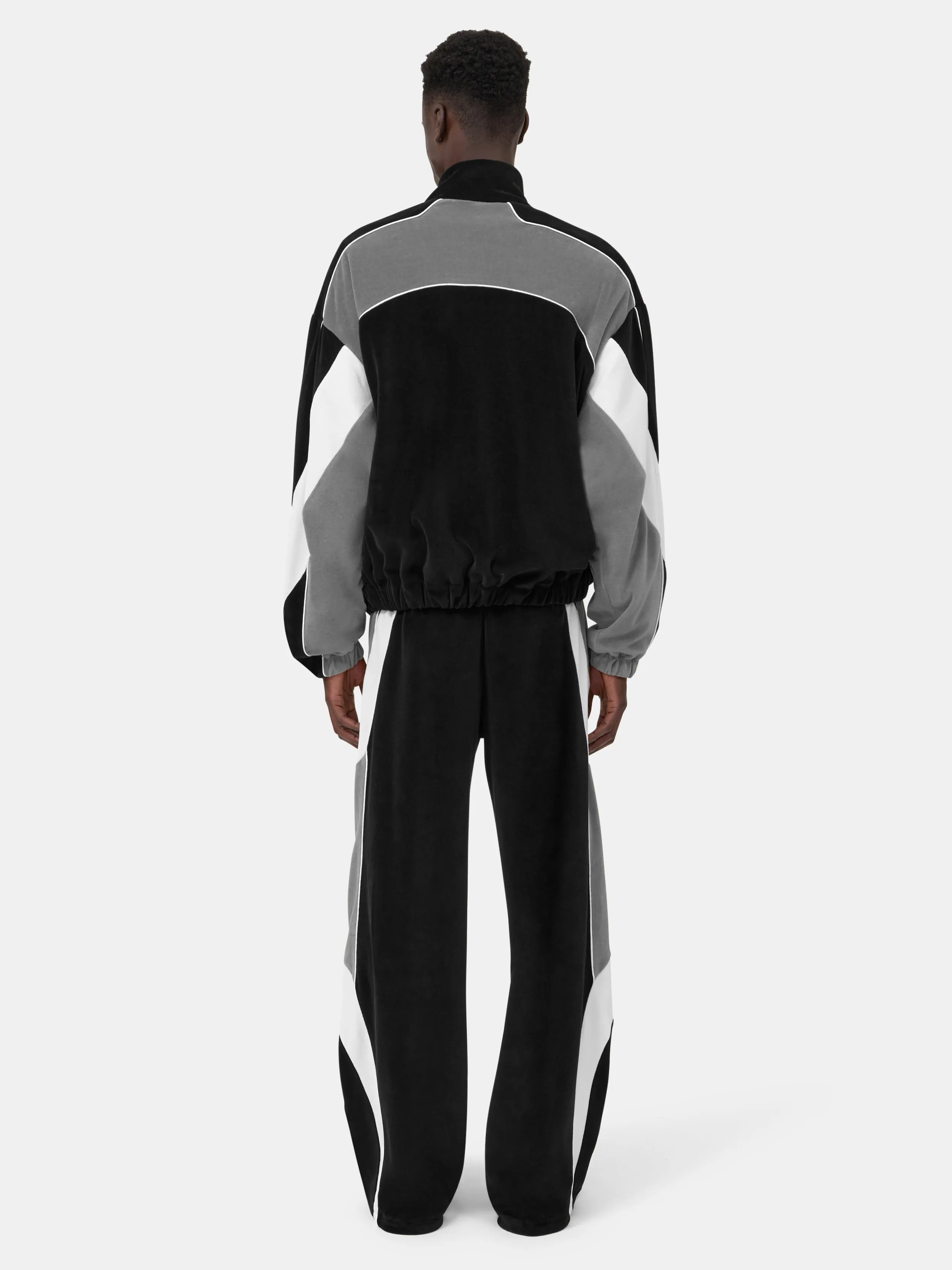 OVERSIZED PANEL TRACK PANT - Black sold by AMIRI product image thumbnail 4