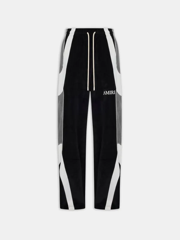 OVERSIZED PANEL TRACK PANT - Black sold by undefined