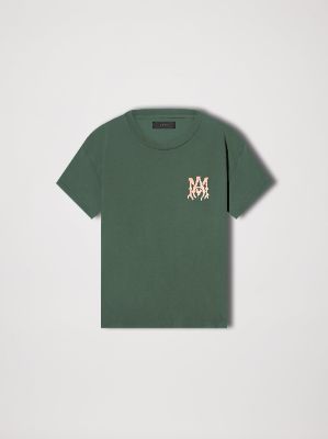 M.A. WATERCOLOR TEE - MILITARY GREEN sold by AMIRI