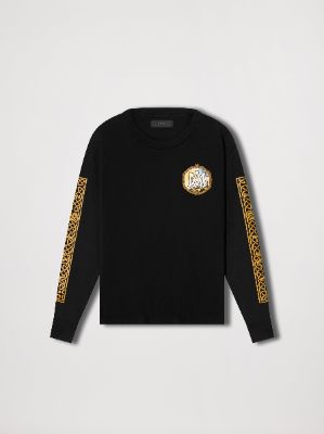 ALCHEMY FRAME LONG SLEEVE TEE - BLACK sold by AMIRI