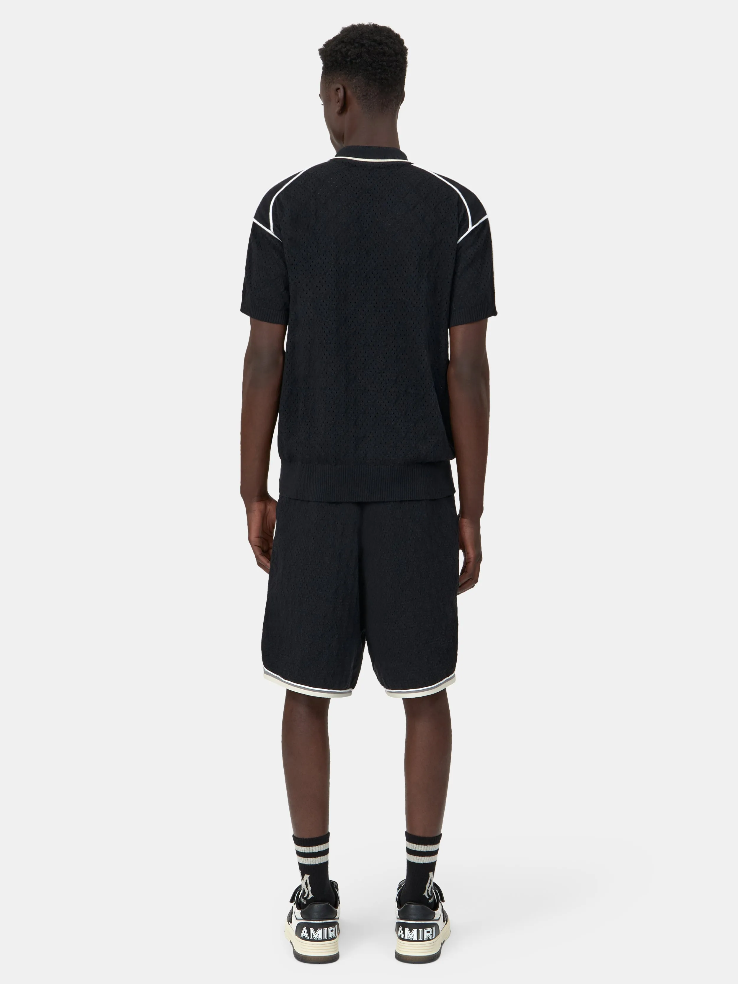 AMIRI SPORT CREST SHORT - Black sold by AMIRI product image thumbnail 4
