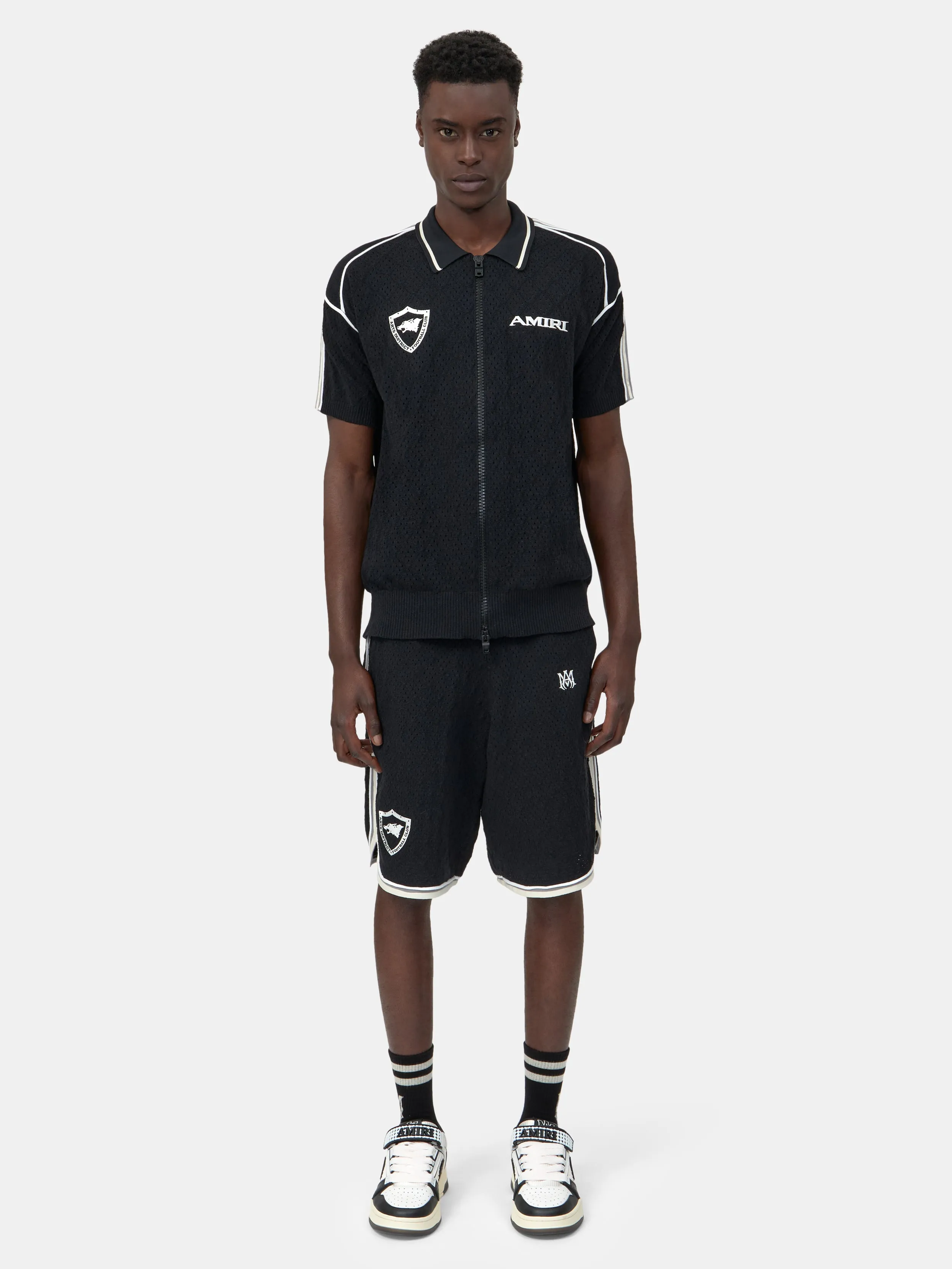 AMIRI SPORT CREST SHORT - Black sold by AMIRI product image thumbnail 2