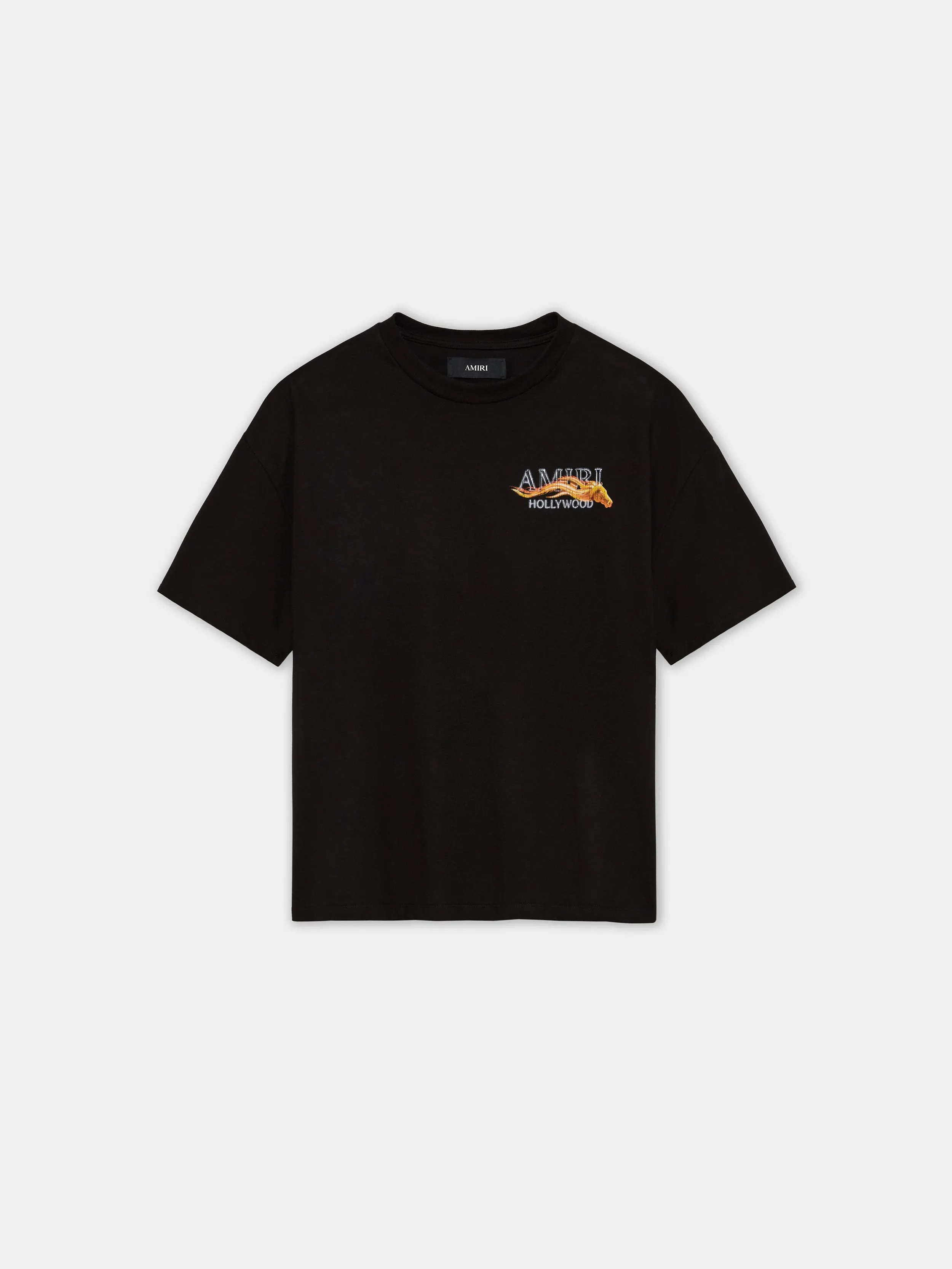 AMIRI HOLLYWOOD HORSE OVERSIZED TEE - Black sold by AMIRI