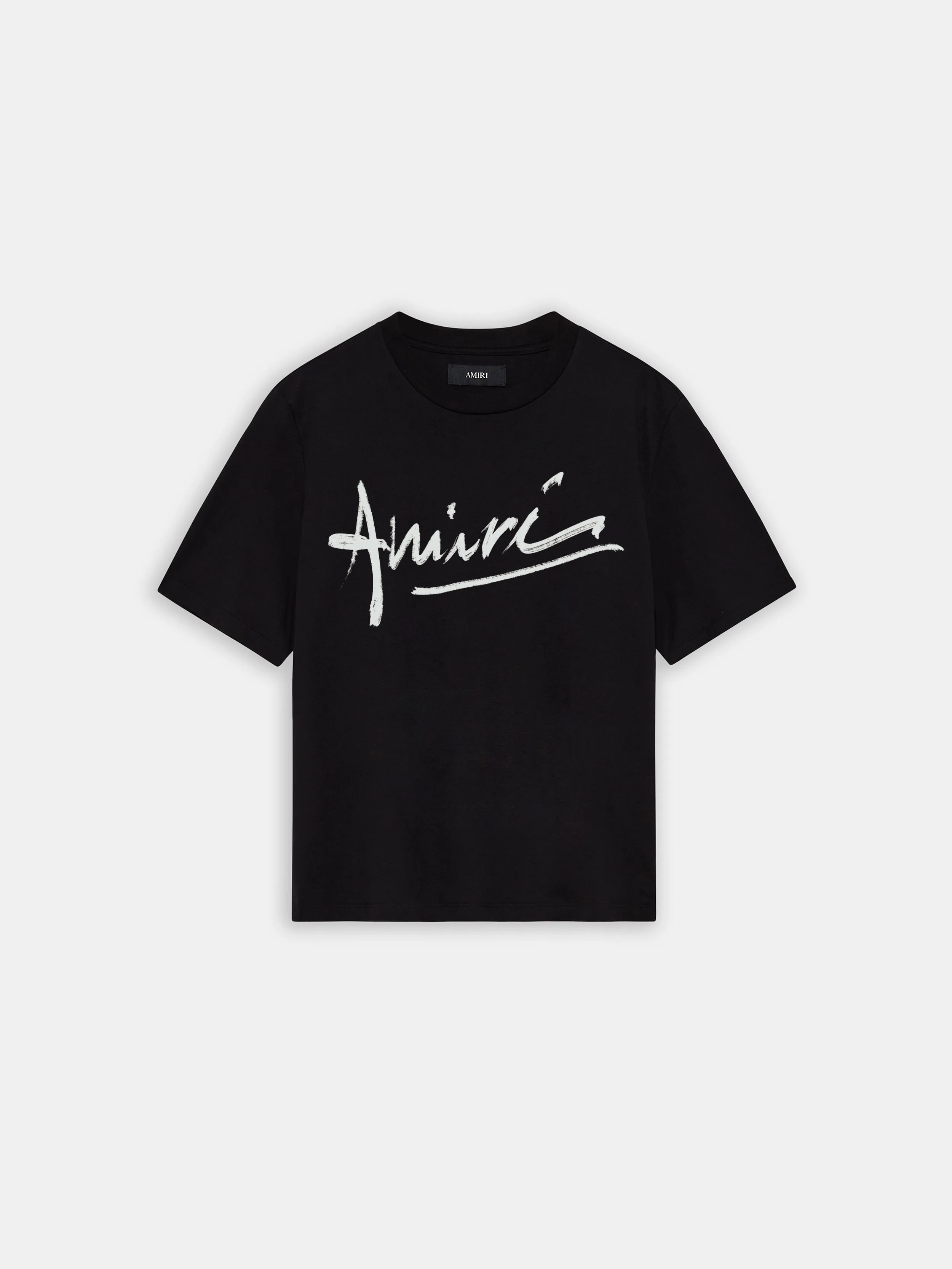 AMIRI SCRIPT TEE - BLACK sold by AMIRI