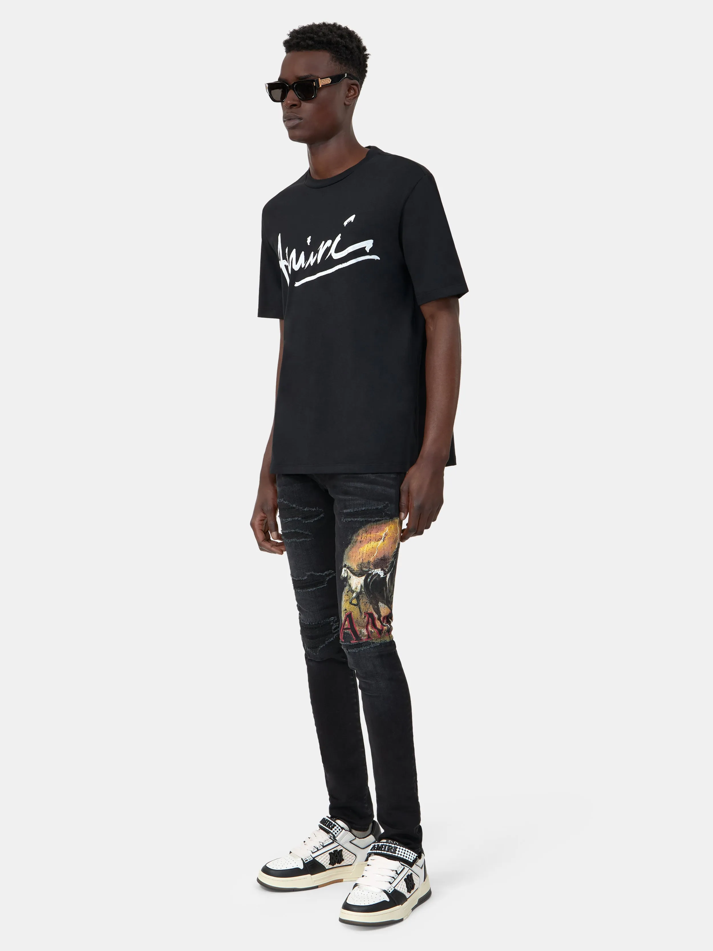 AMIRI SCRIPT TEE - BLACK sold by AMIRI product image thumbnail 3