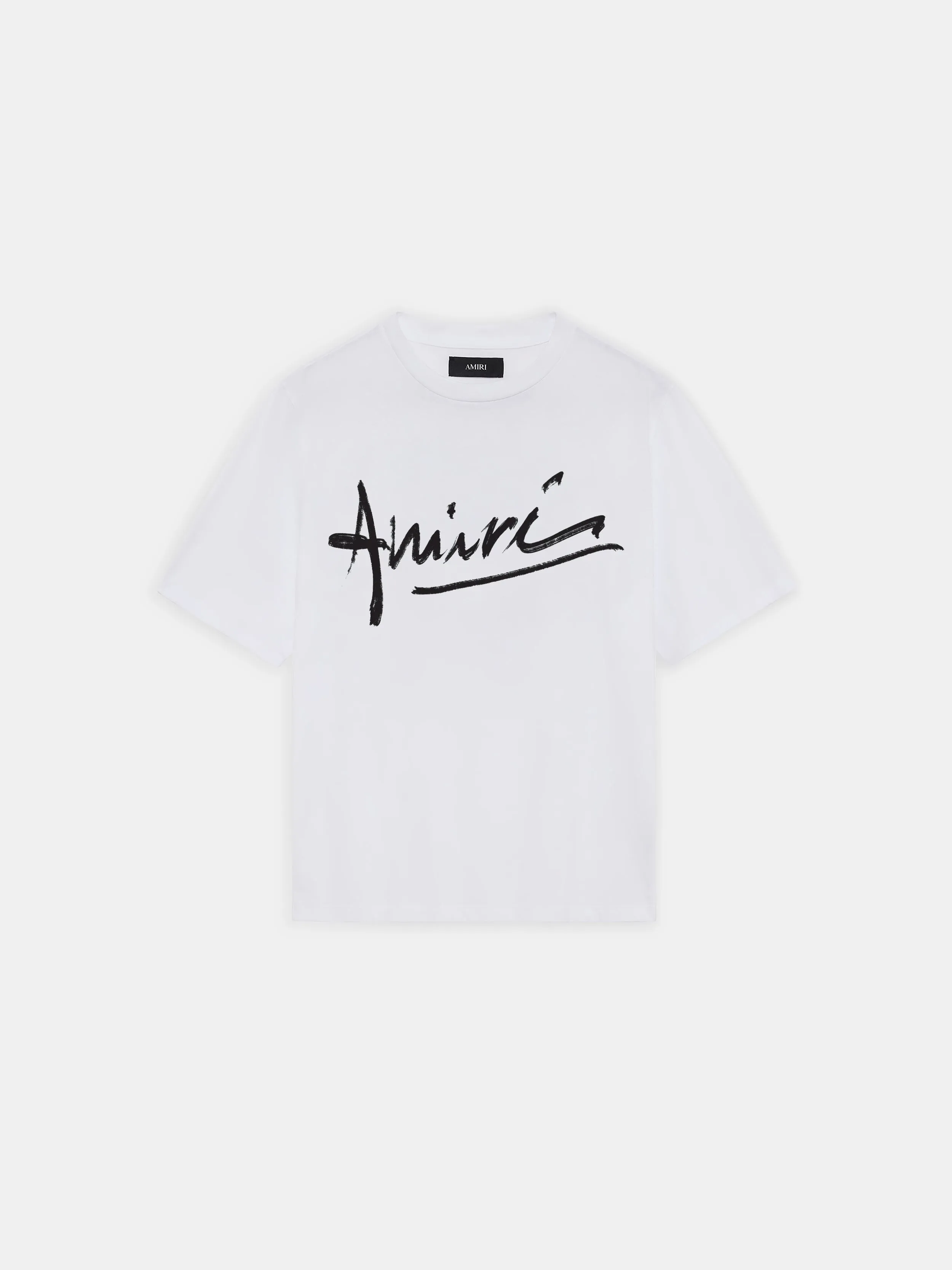 AMIRI SCRIPT TEE - WHITE sold by AMIRI