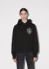 WOMEN - STICK & POKE HOODIE - BLACK sold by AMIRI