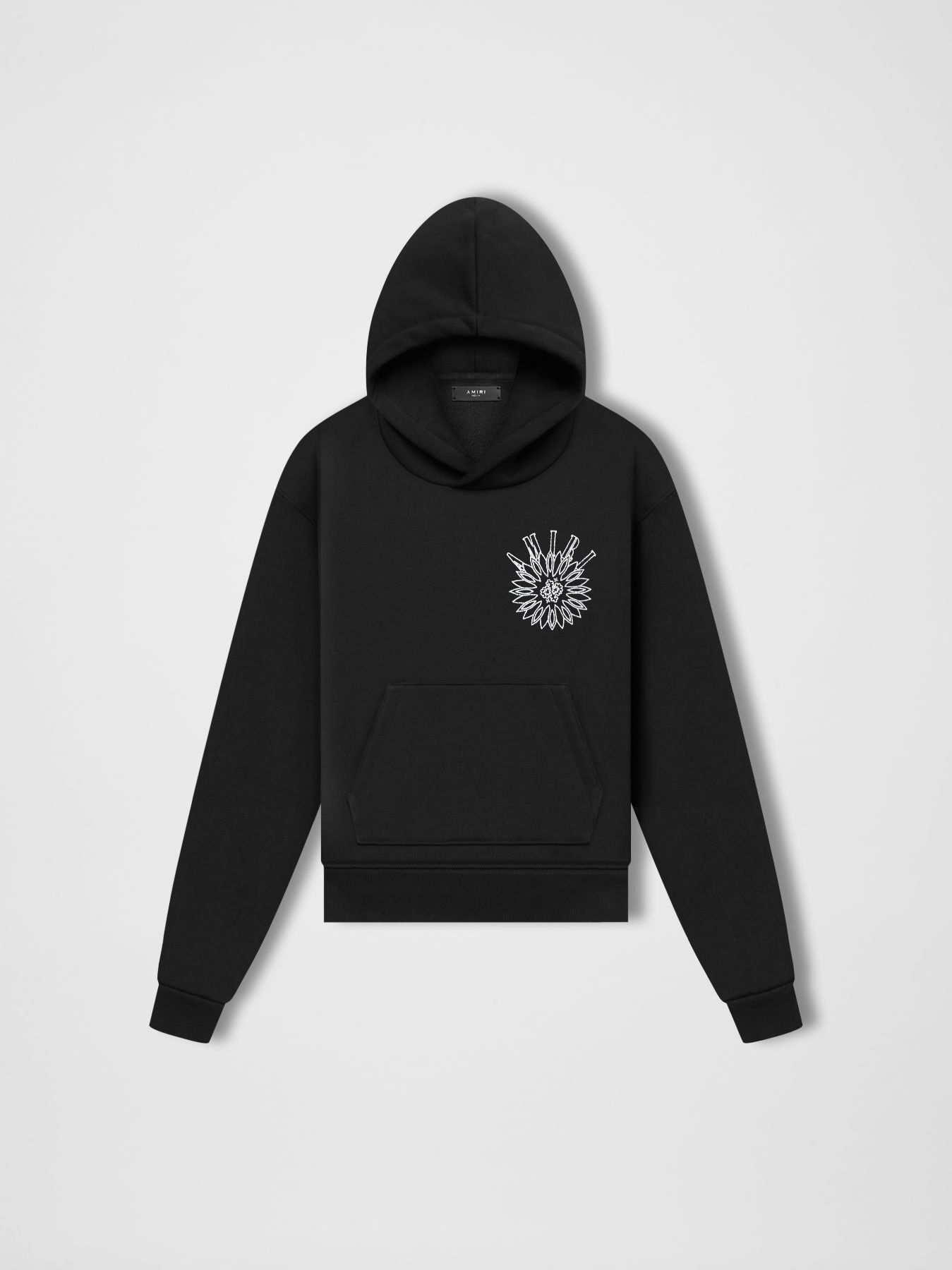 WOMEN - STICK & POKE HOODIE - BLACK sold by AMIRI