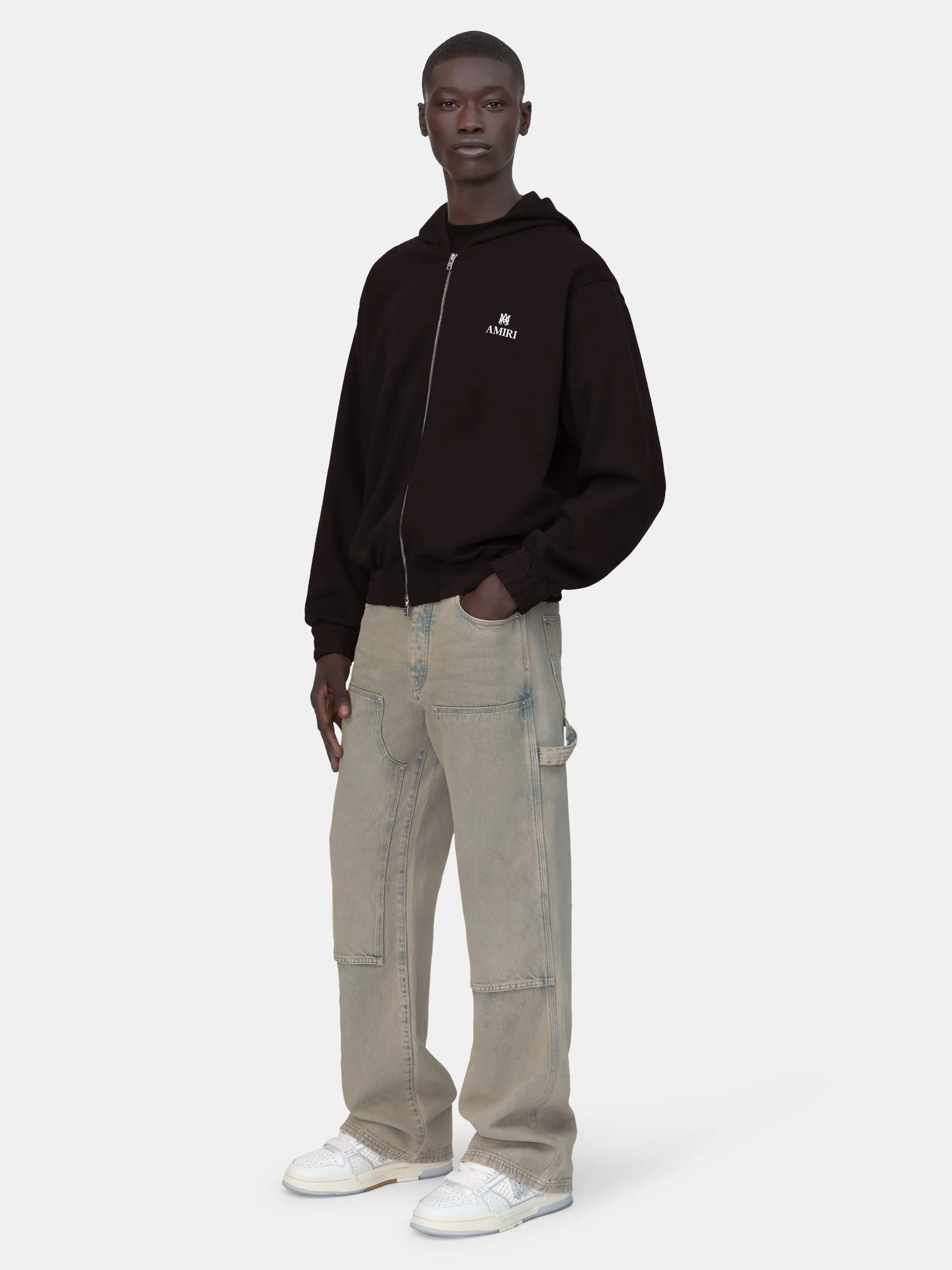 MA HOODED JACKET - Black sold by AMIRI product image thumbnail 3