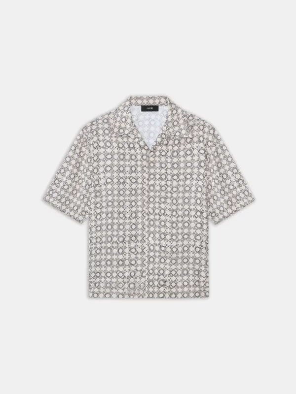 MA QUAD CAMP SHIRT - Alabaster sold by AMIRI