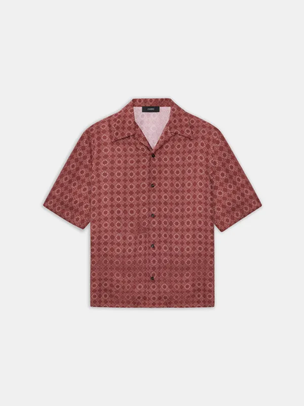 MA QUAD CAMP SHIRT - Terracotta sold by AMIRI