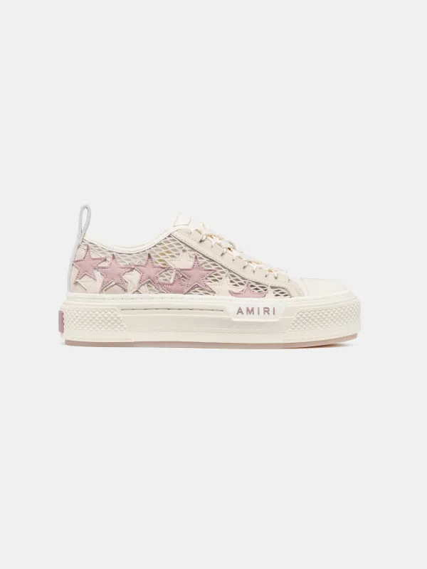 WOMEN - WOMEN'S MESH STARS COURT LOW - Alabaster made by AMIRI