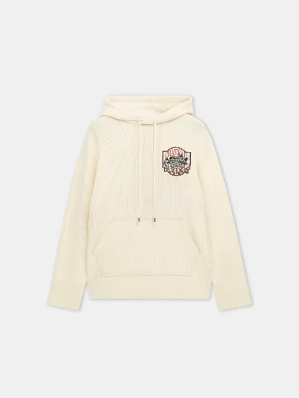 CHATEAU SKETCH HOODIE - Alabaster made by AMIRI