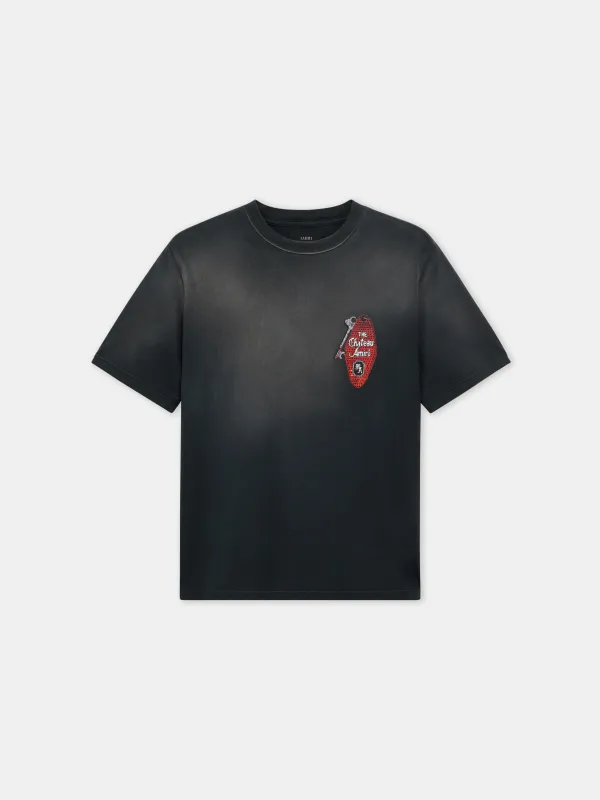 CHATEAU KEYS TEE - Black made by AMIRI