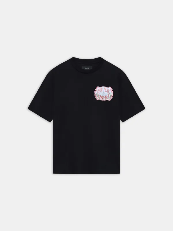 CHATEAU SKETCH OVERSIZED TEE - Black made by AMIRI
