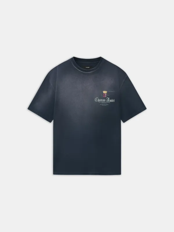 CHATEAU CROWN TEE - Black made by AMIRI