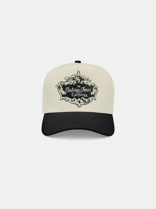 CHATEAU CREST COTTON HAT - Black made by AMIRI