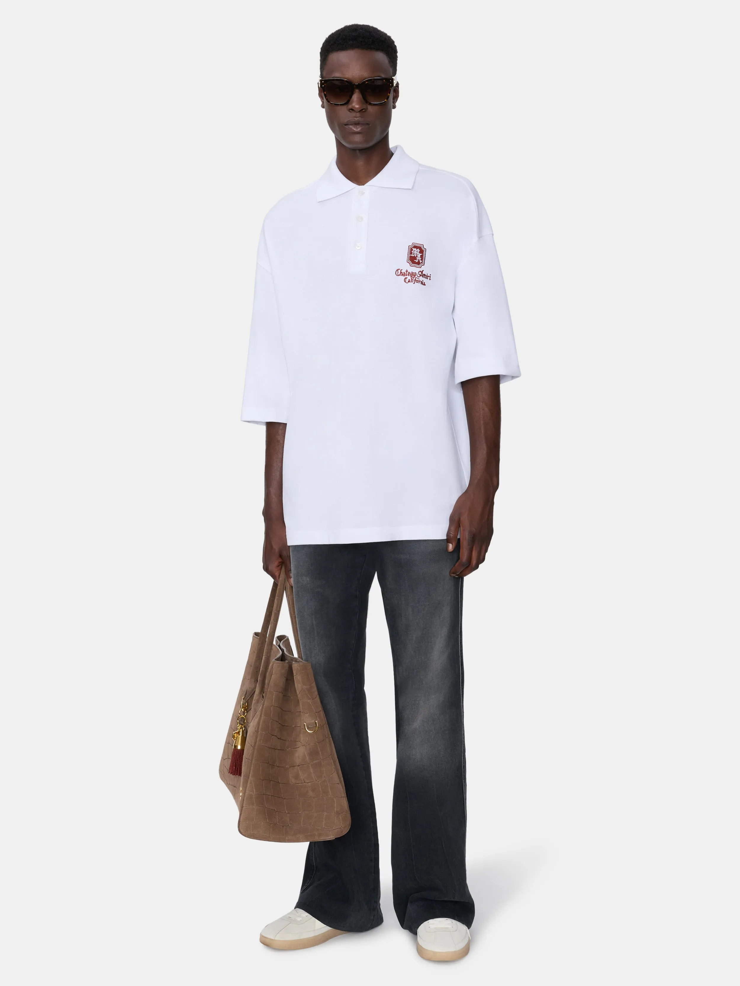 MA CHATEAU POLO - White sold by AMIRI product image thumbnail 2