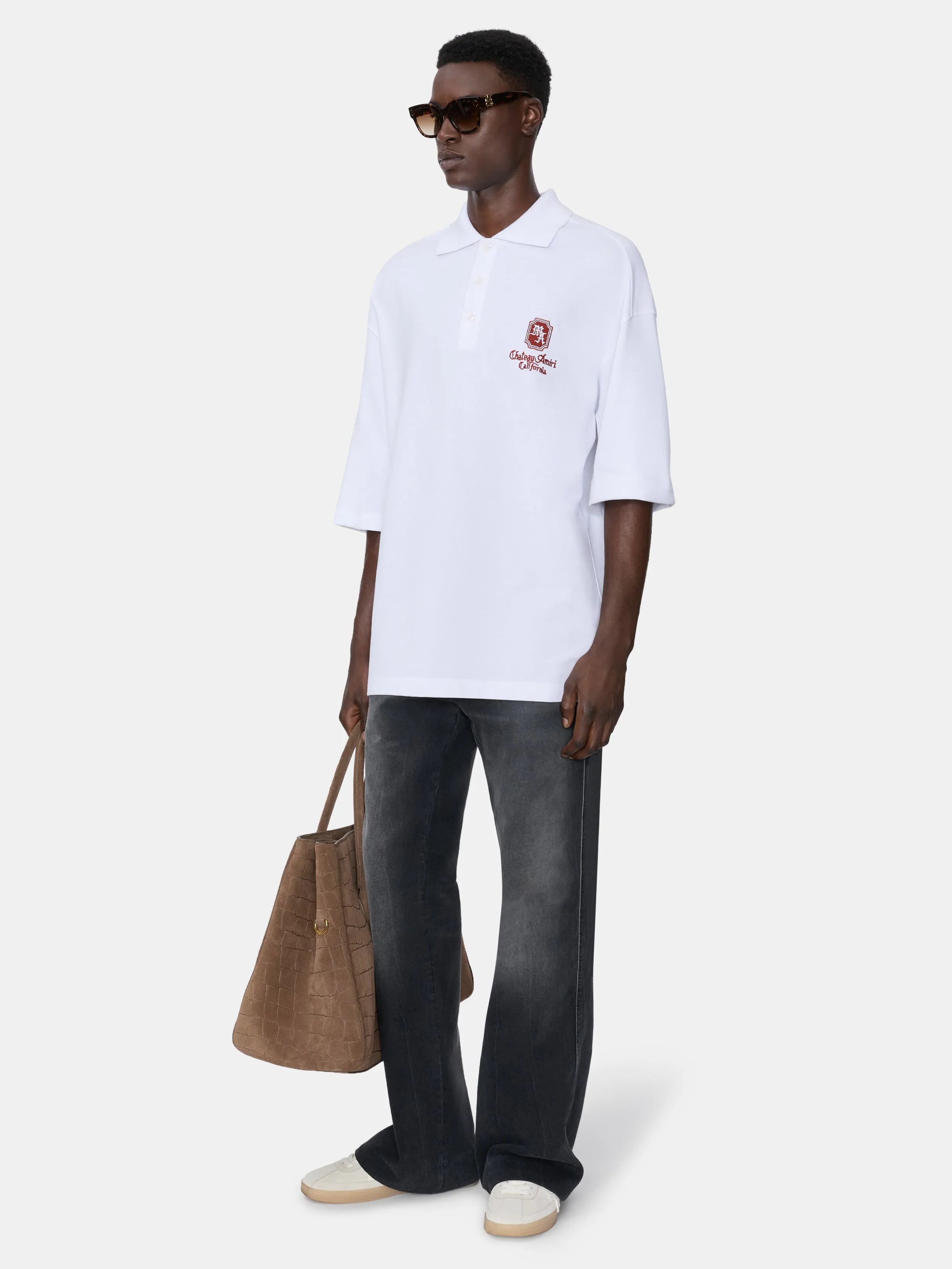 MA CHATEAU POLO - White sold by AMIRI product image thumbnail 3