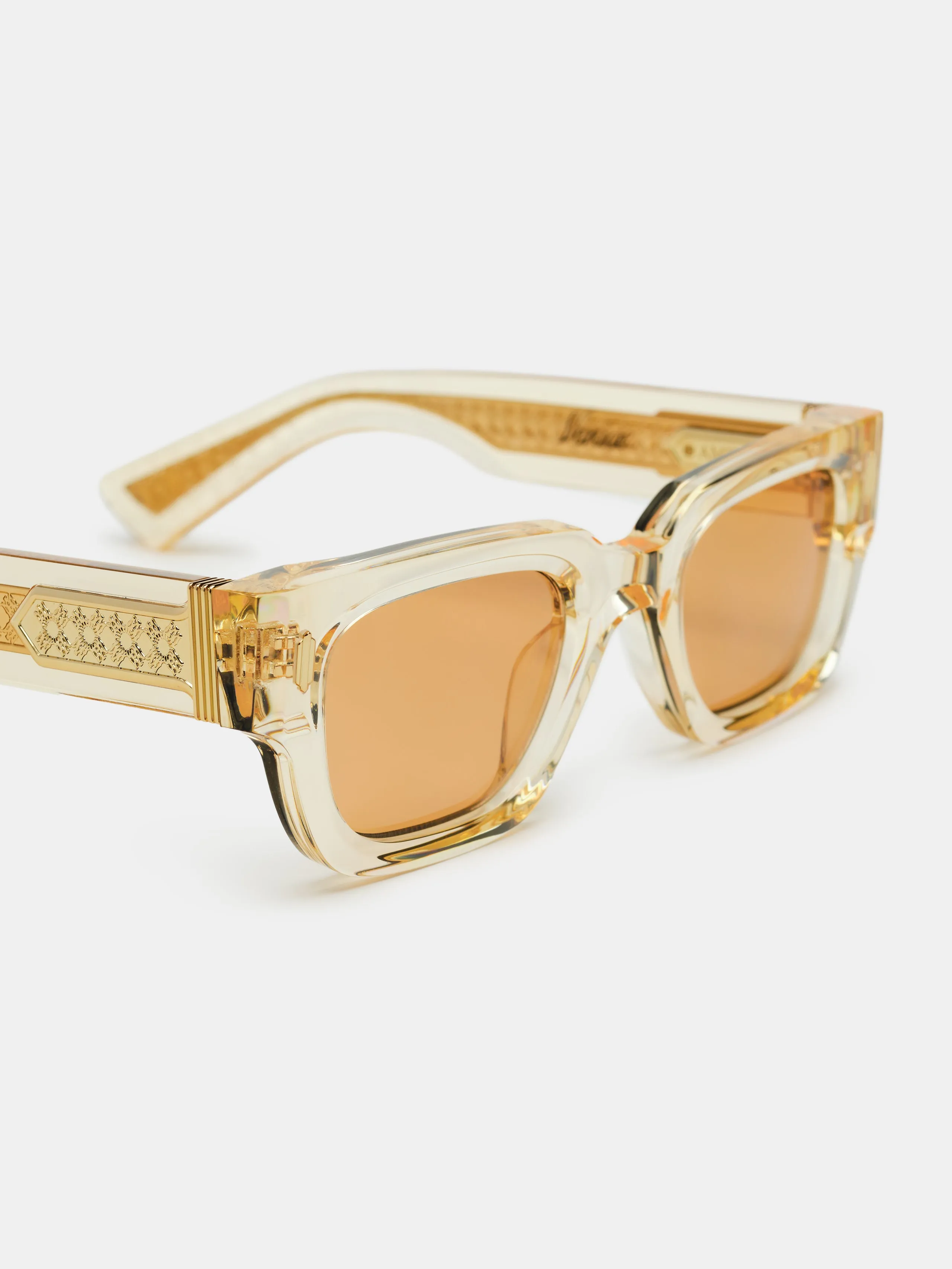 VENICE SUNGLASSES - Transparent Yellow sold by AMIRI product image thumbnail 5