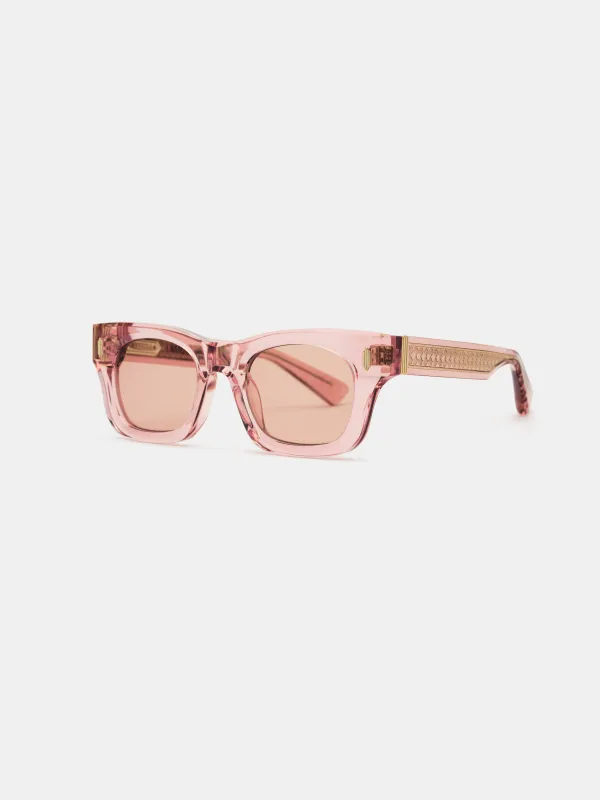 LAUREL SUNGLASSES - Pink made by AMIRI
