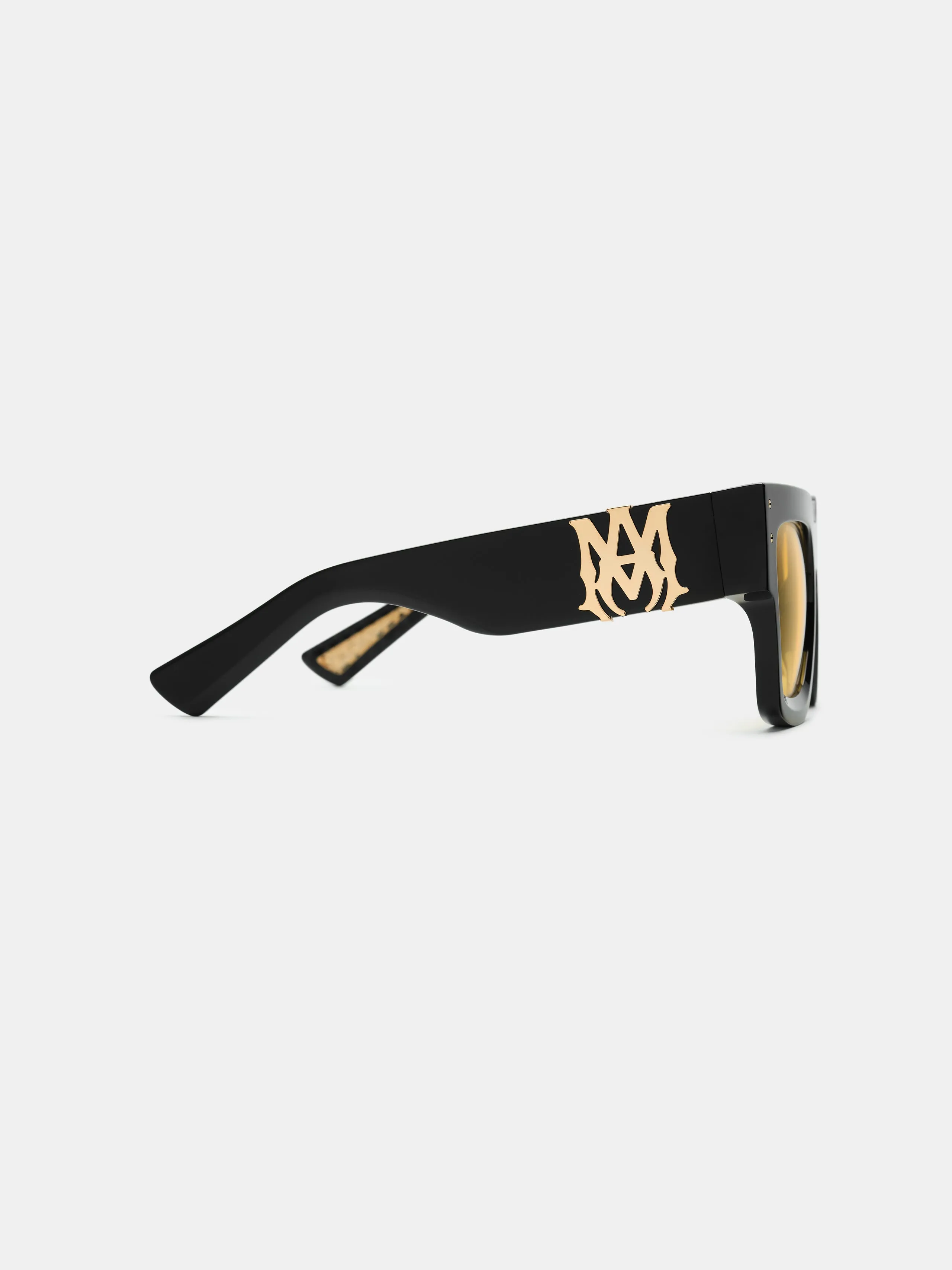 JUMBO SUNGLASSES - Black Yellow sold by AMIRI product image thumbnail 3
