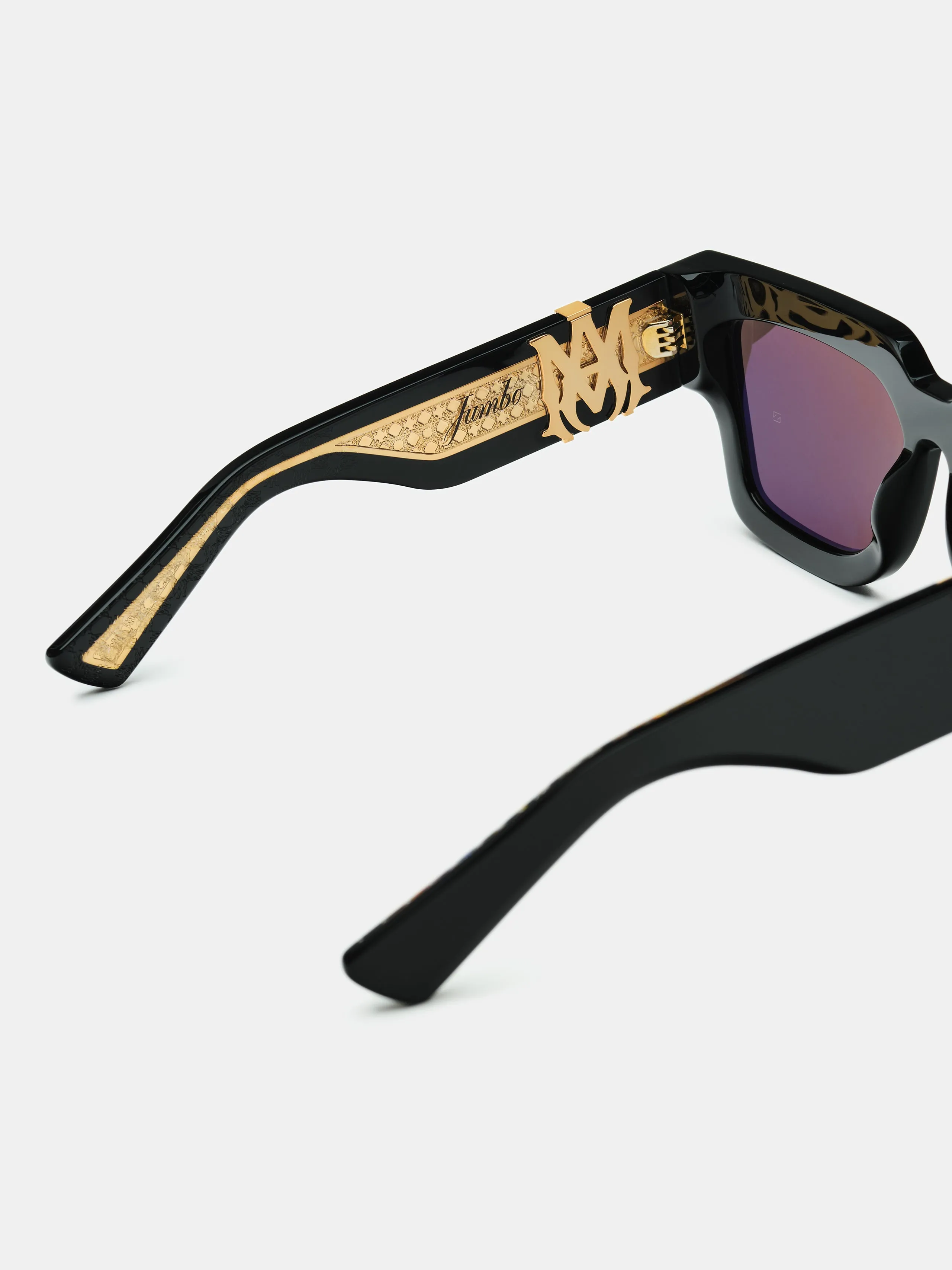 JUMBO SUNGLASSES - Black sold by AMIRI product image thumbnail 4