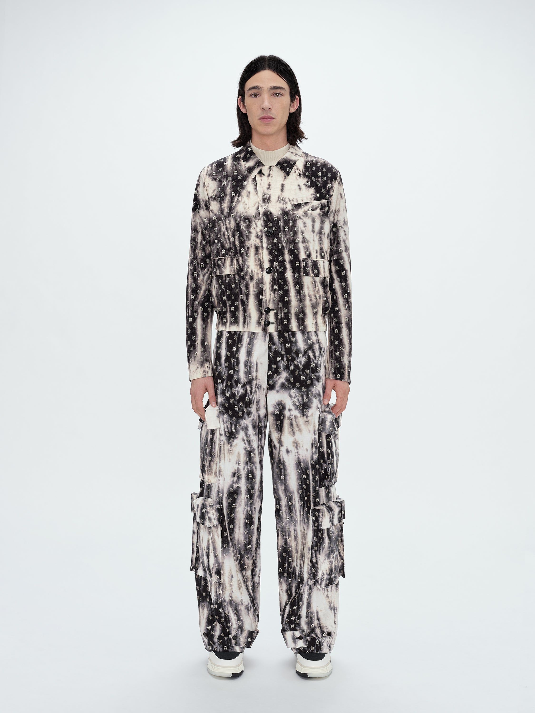 DOUBLE BREASTED OVERCOAT - BLACK sold by AMIRI product image thumbnail 2