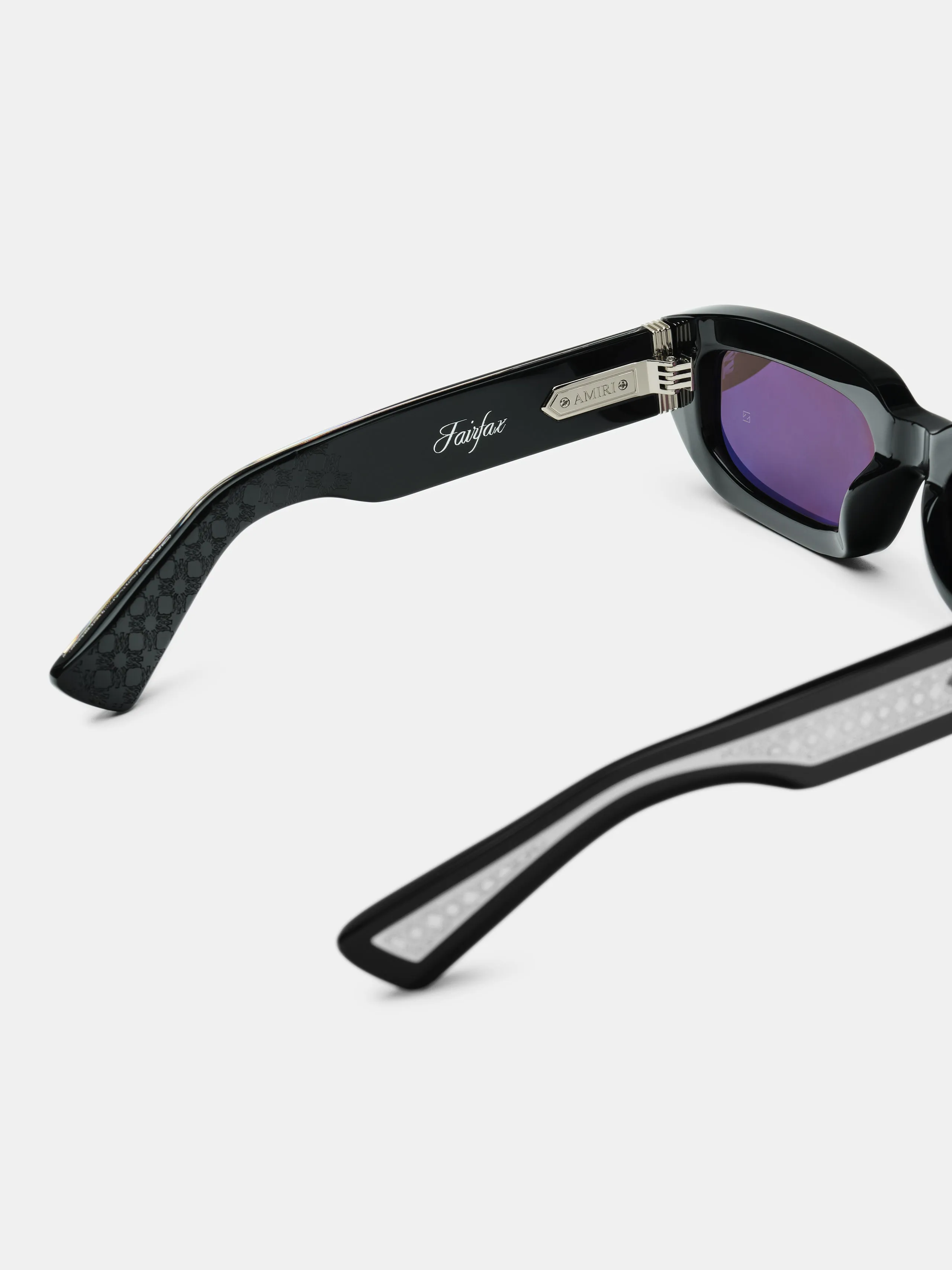 FAIRFAX EXPOSED EXTERNAL SUNGLASSES - Black Silver sold by AMIRI product image thumbnail 4