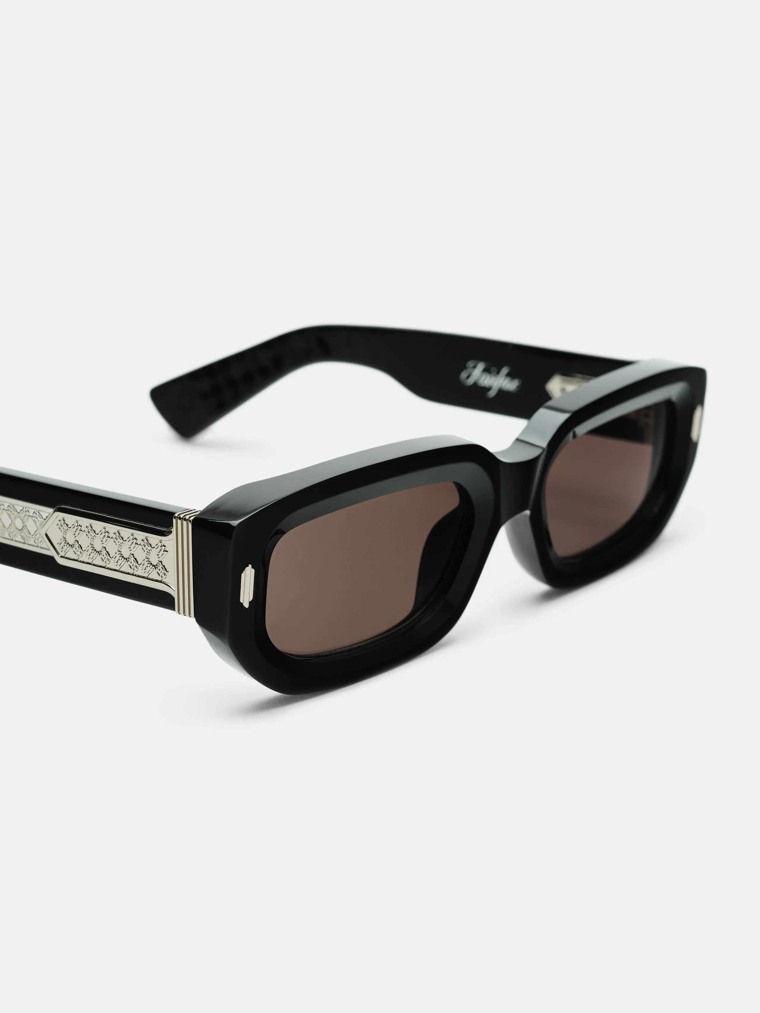 FAIRFAX EXPOSED EXTERNAL SUNGLASSES - Black Silver sold by AMIRI product image thumbnail 5