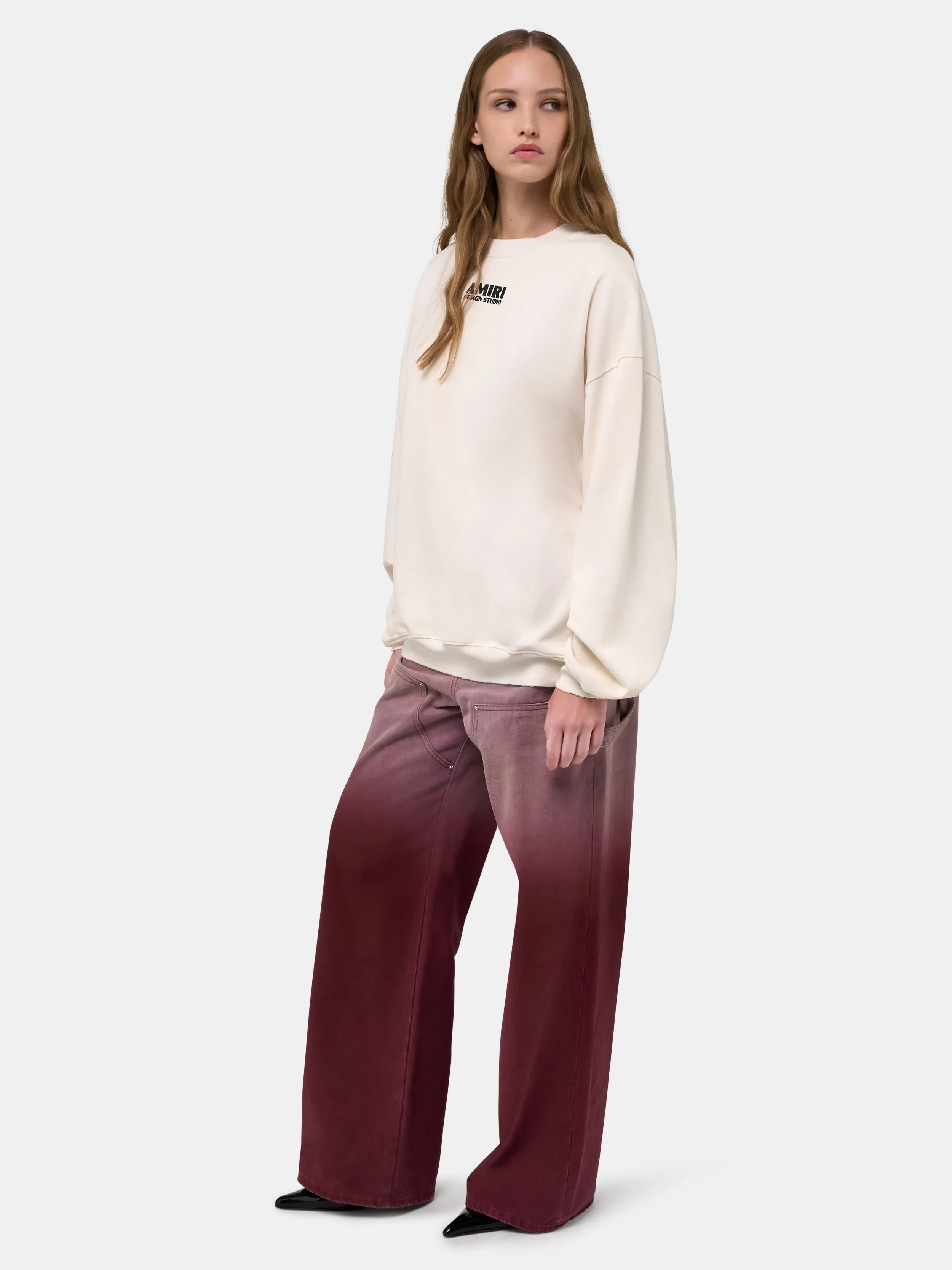 WOMEN - WOMEN'S GRADIENT CARPENTER JEAN - Terracotta sold by AMIRI product image thumbnail 3