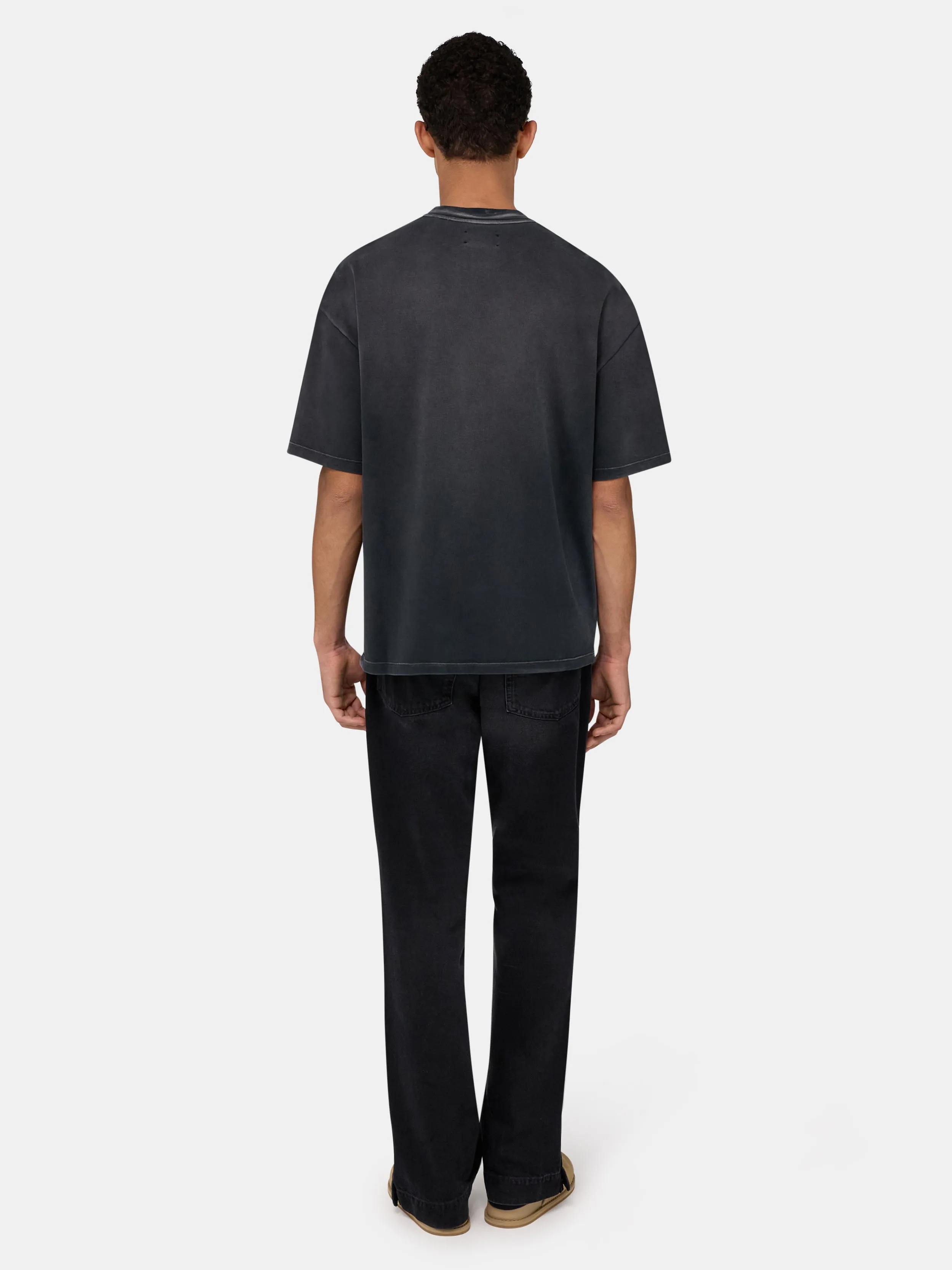 AMIRI RIBBON OVERSIZED TEE - Black sold by AMIRI product image thumbnail 4