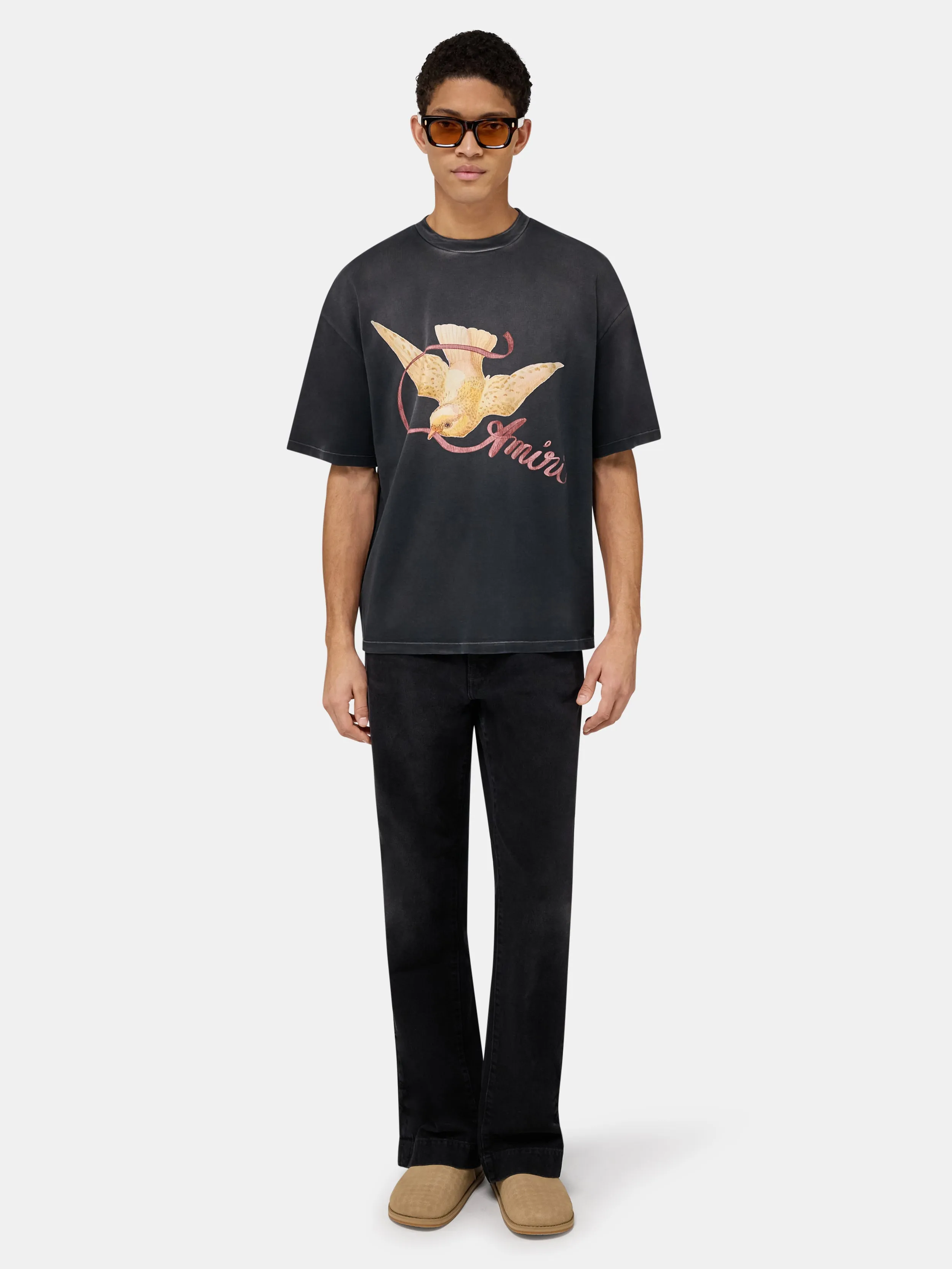 AMIRI RIBBON OVERSIZED TEE - Black sold by AMIRI product image thumbnail 2